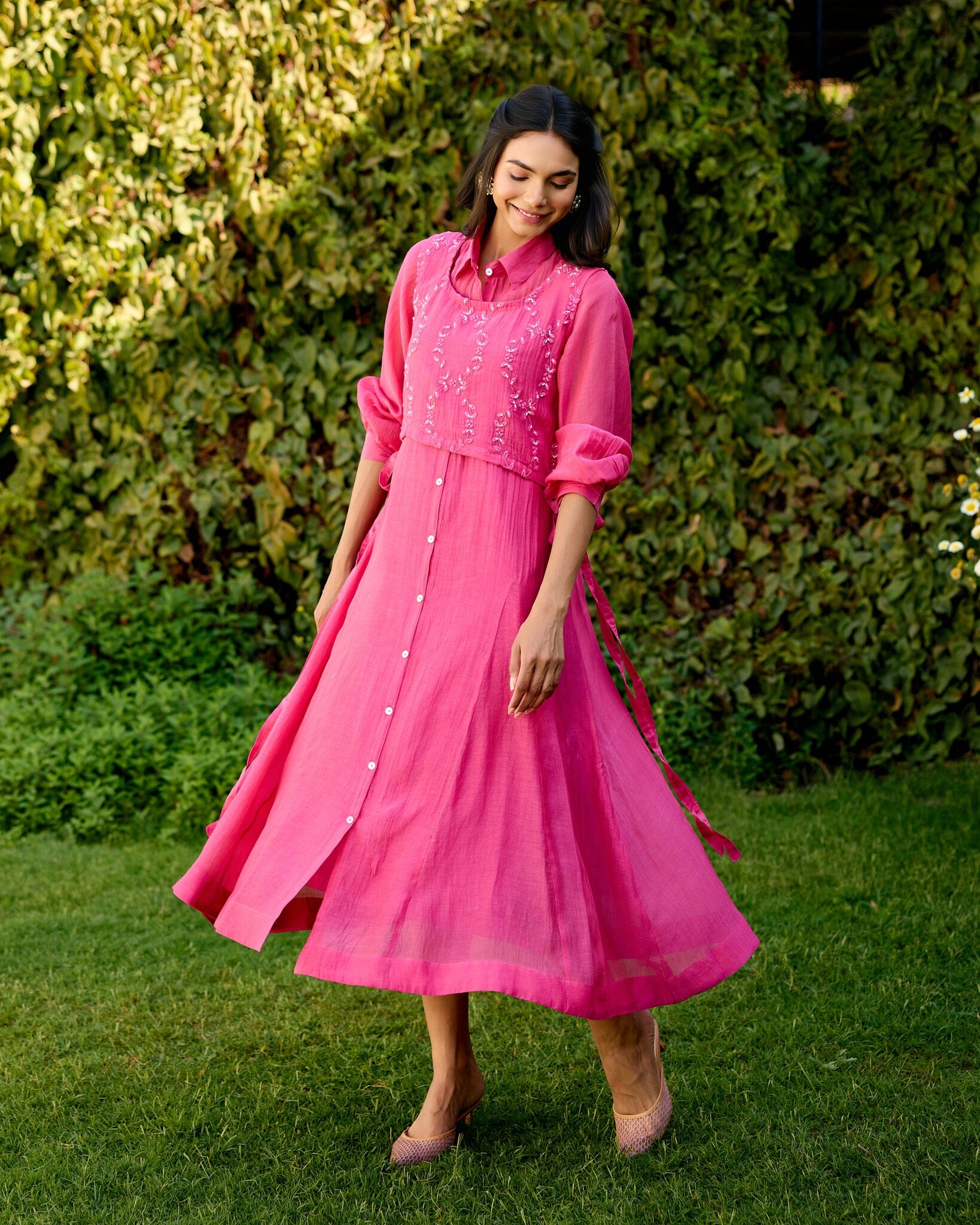 CALM FLOWER CHILD DRESS Naaz By Noor