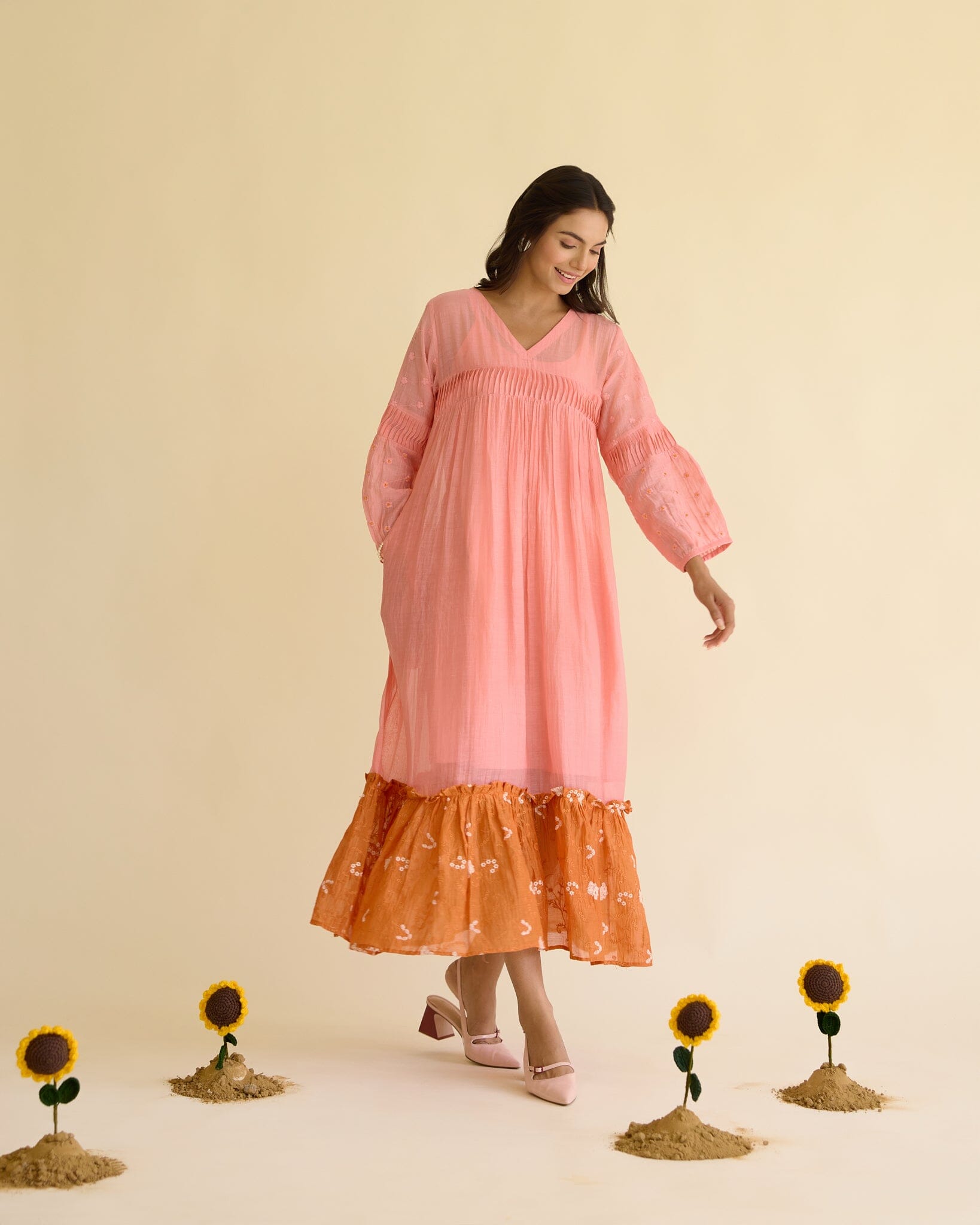 FREAKY FLOWER CHILD DRESS Naaz By Noor