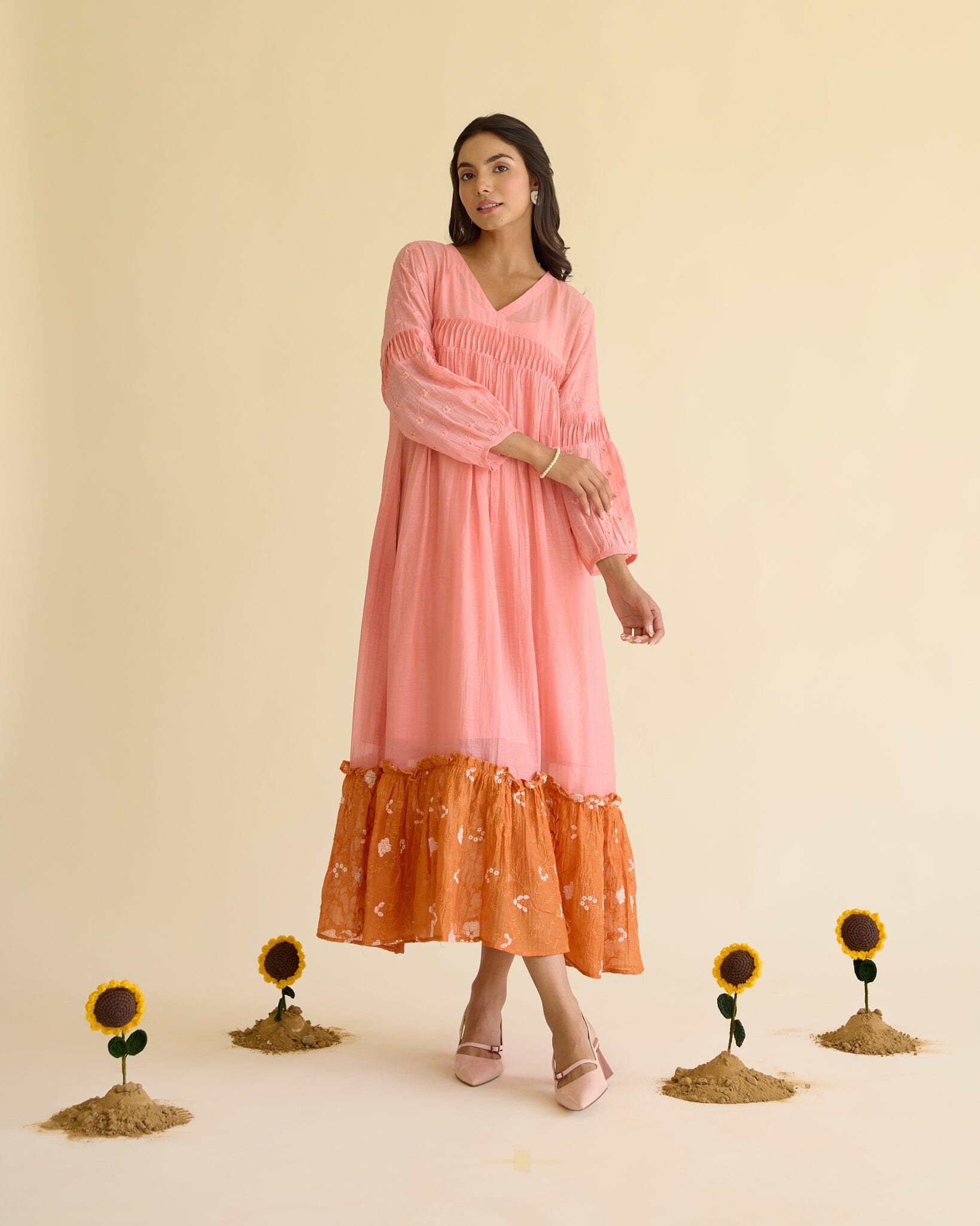 FREAKY FLOWER CHILD DRESS Naaz By Noor