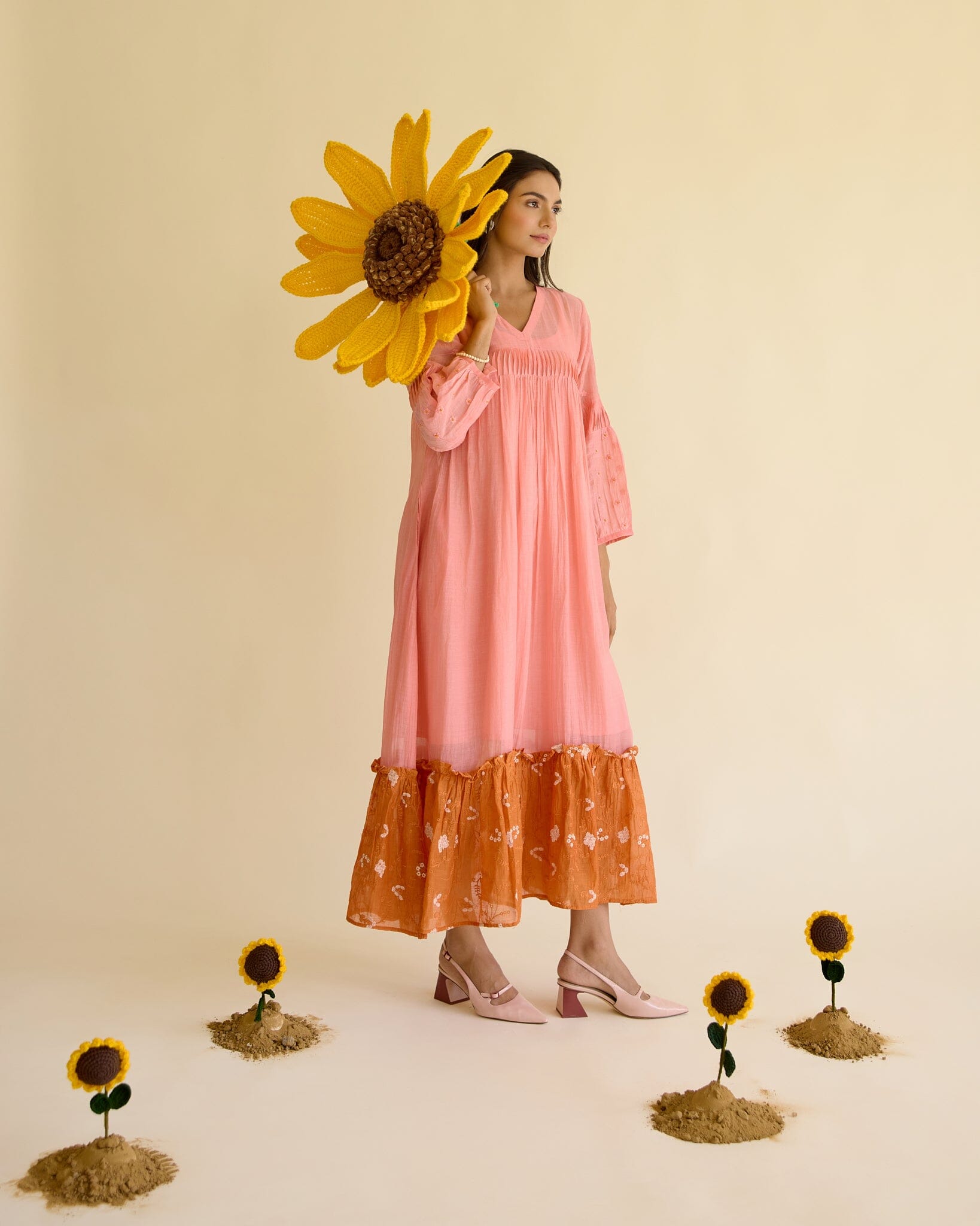FREAKY FLOWER CHILD DRESS Naaz By Noor