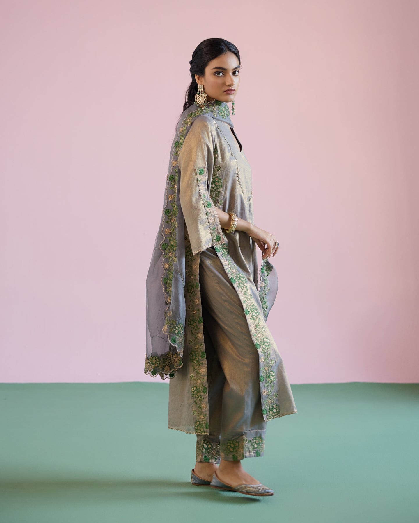 JOR BAAGH LIVID- SET OF 3 ( kurta,pant & dupatta) Naaz By Noor