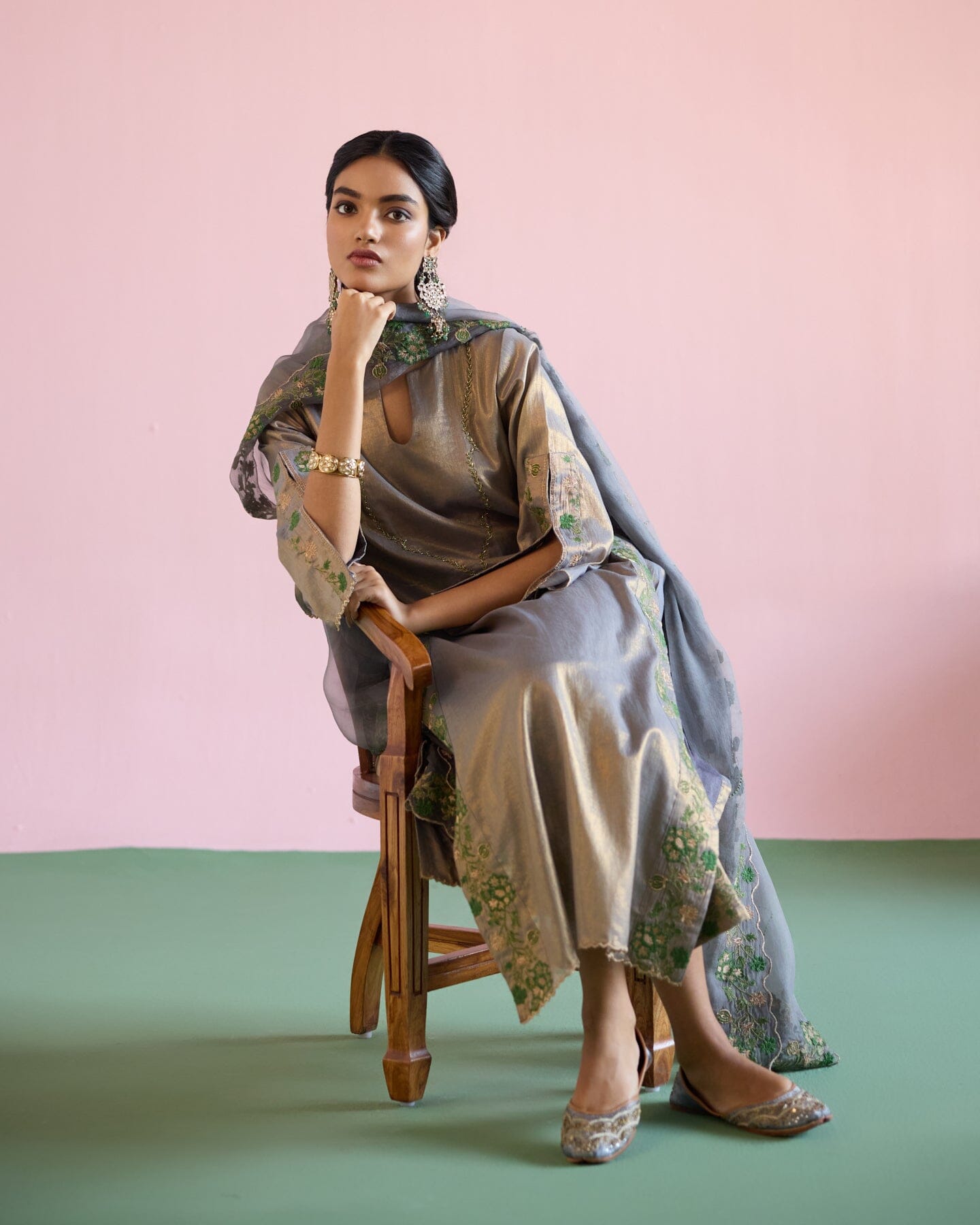 JOR BAAGH LIVID- SET OF 3 ( kurta,pant & dupatta) Naaz By Noor