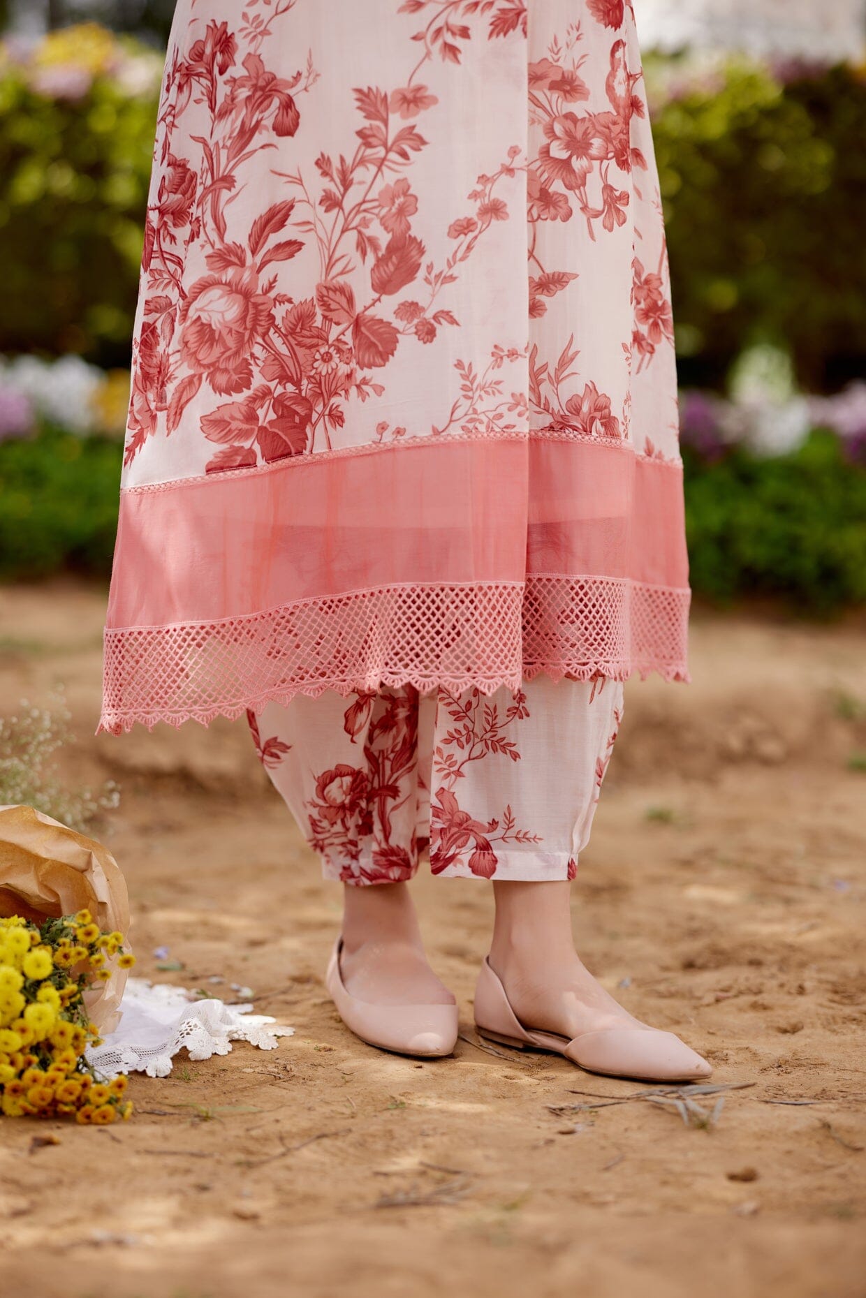 MORROCON fields-set of 2 ( kurta & pant) Naaz By Noor