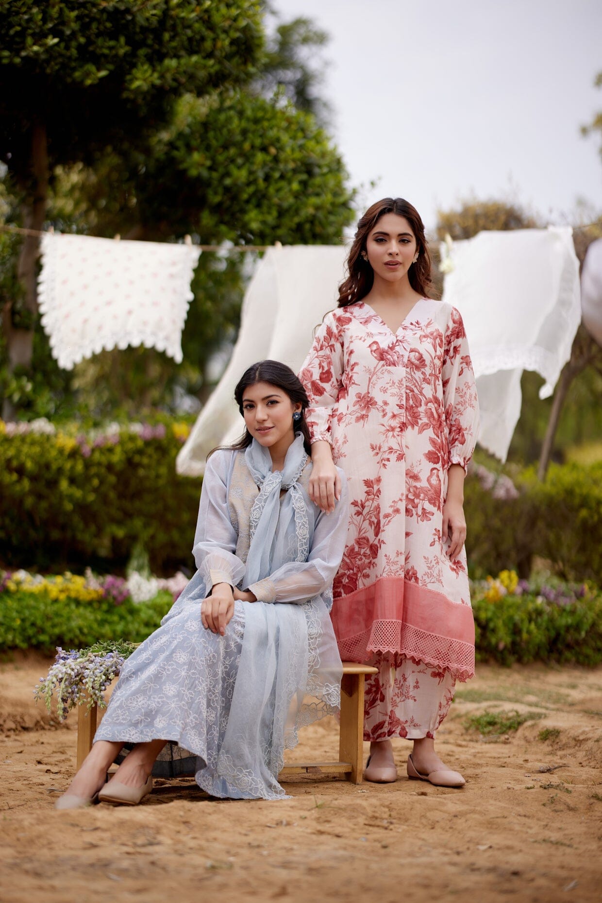 MORROCON fields-set of 2 ( kurta & pant) Naaz By Noor
