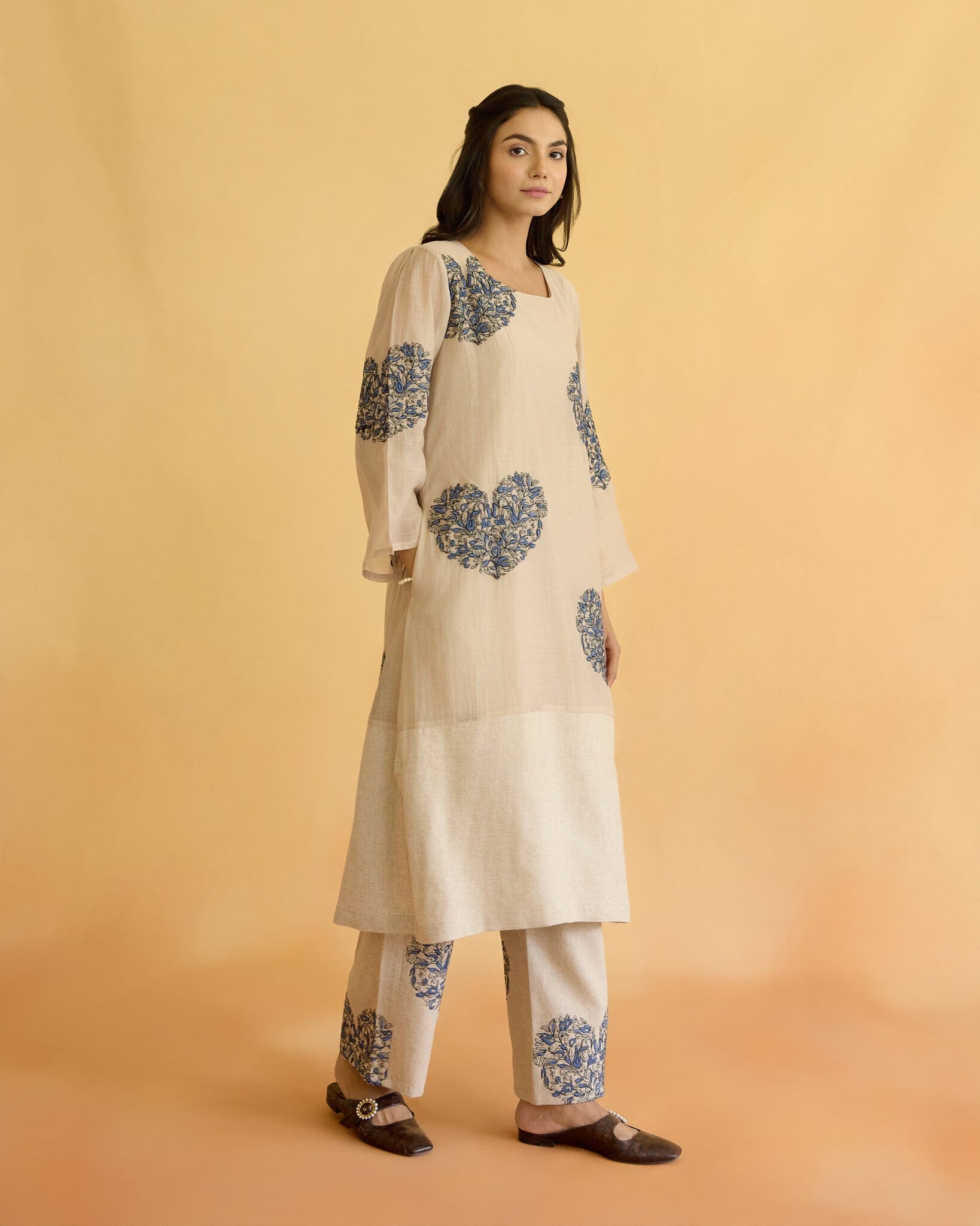 SHINING FLOWER CHILD CORD SET Naaz By Noor
