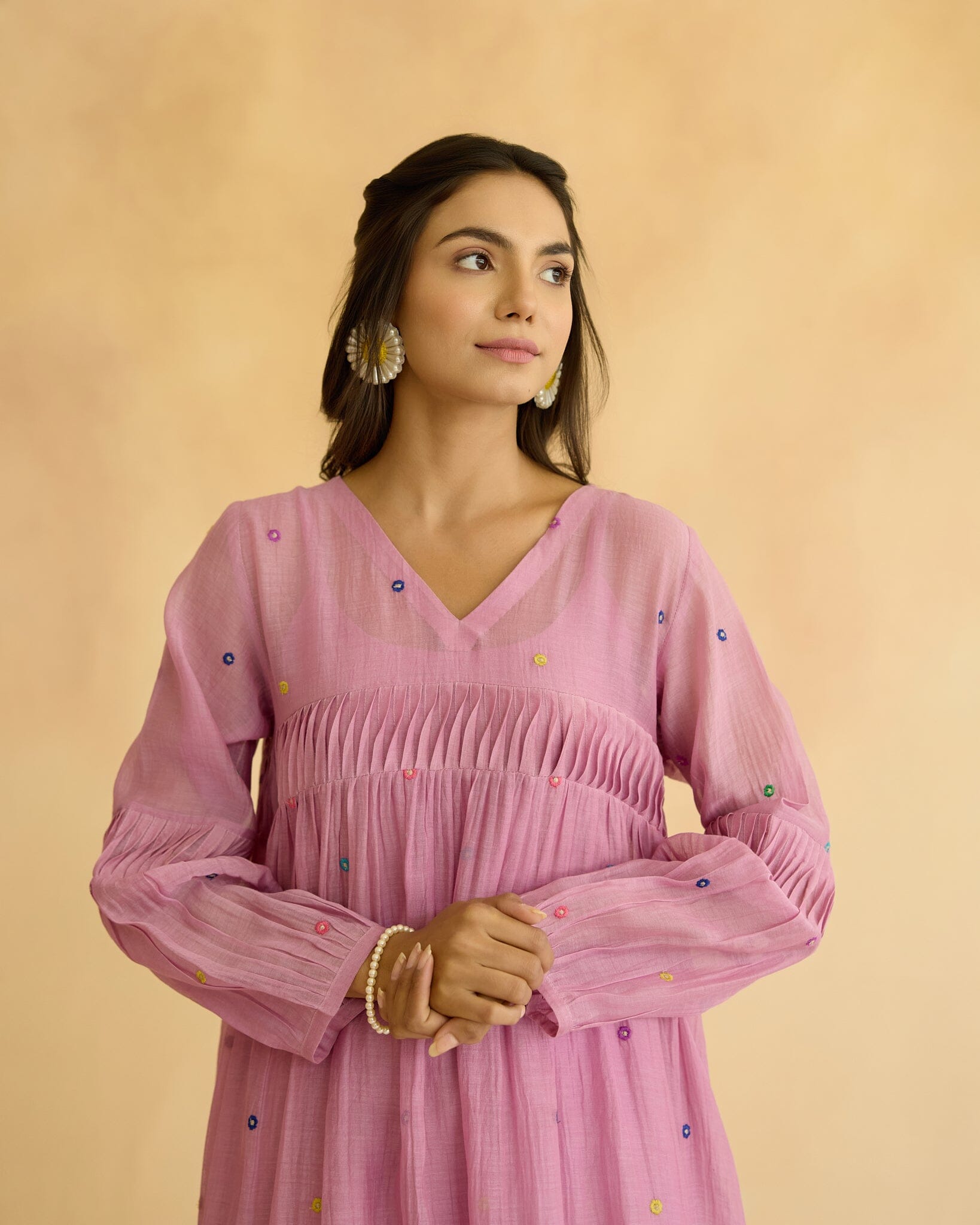 STRONG FLOWER CHILD DRESS Naaz By Noor