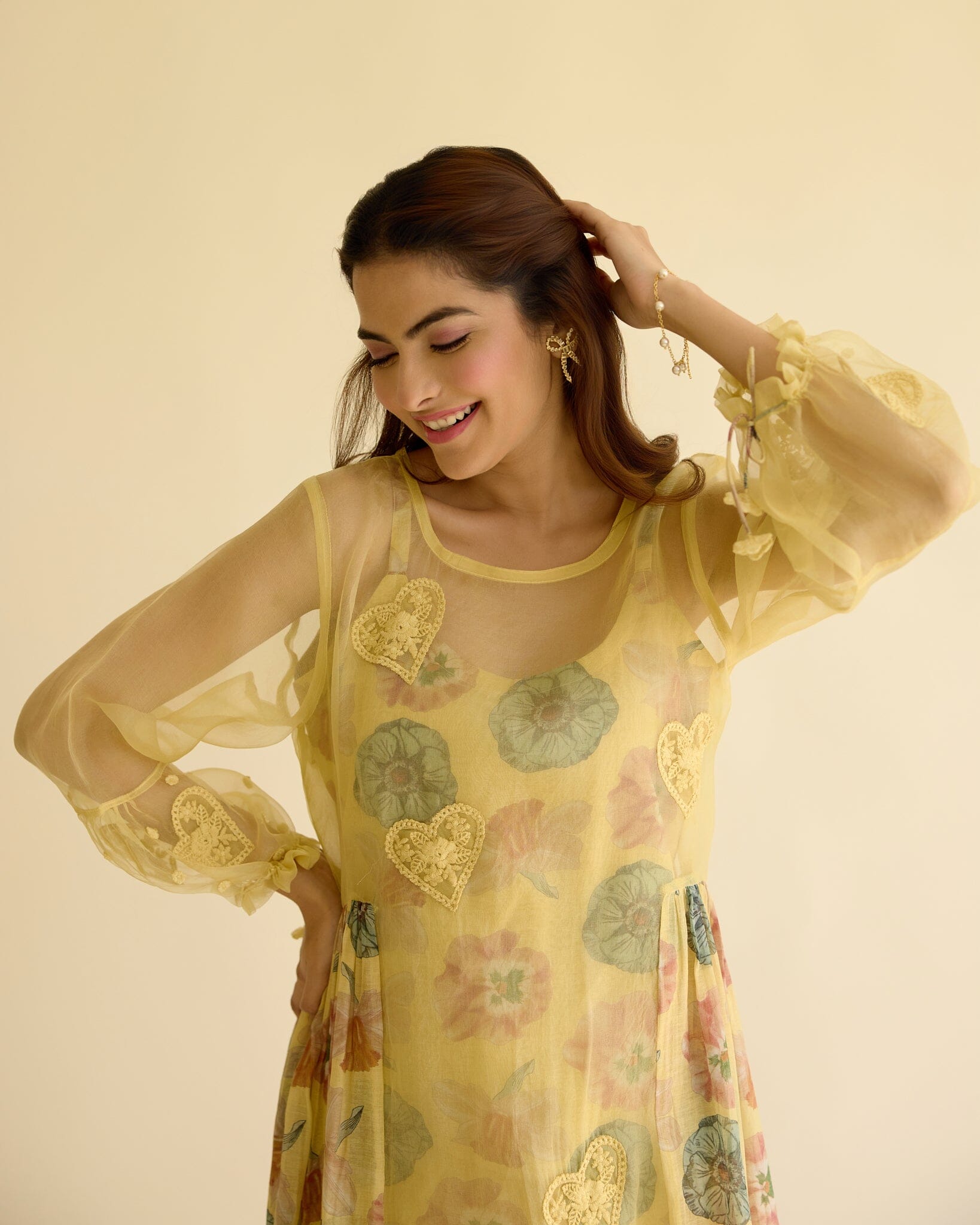 SWEET FLOWER CHILD CORD-SET Naaz By Noor