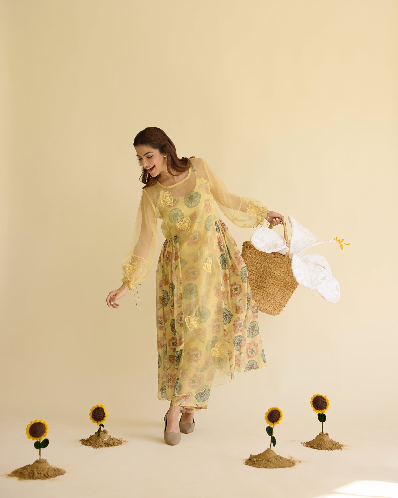 SWEET FLOWER CHILD CORD-SET Naaz By Noor