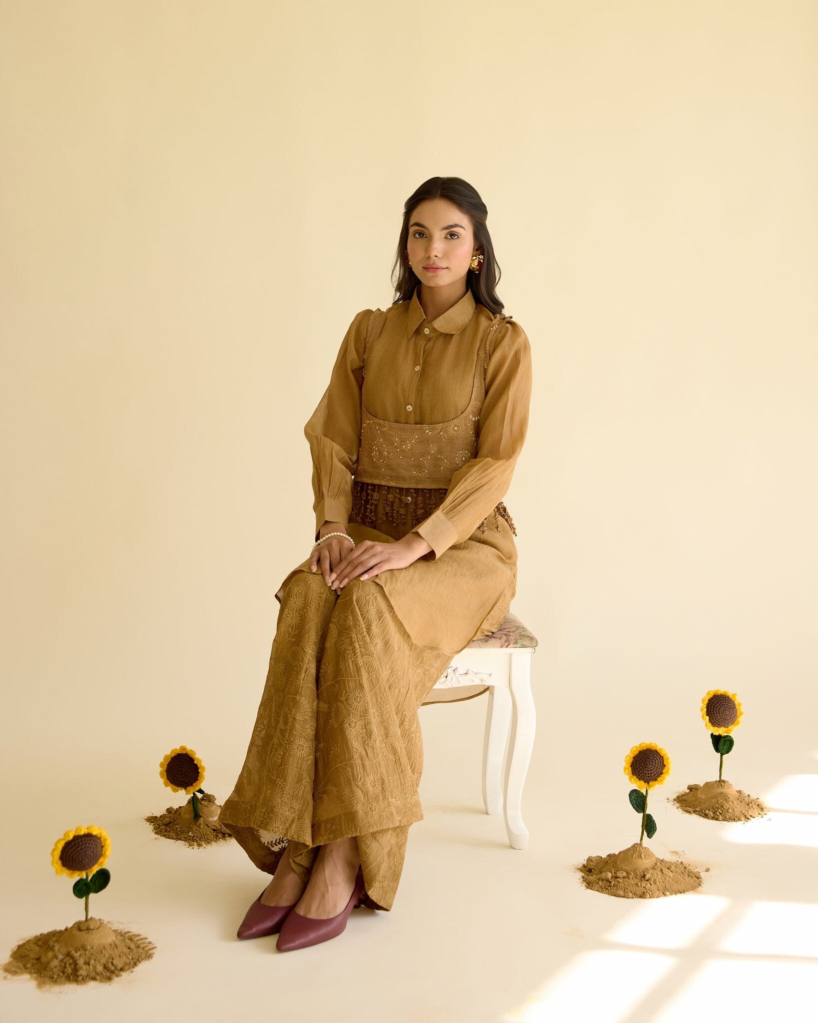 VIVID FLOWER CHILD CORD SET Naaz By Noor