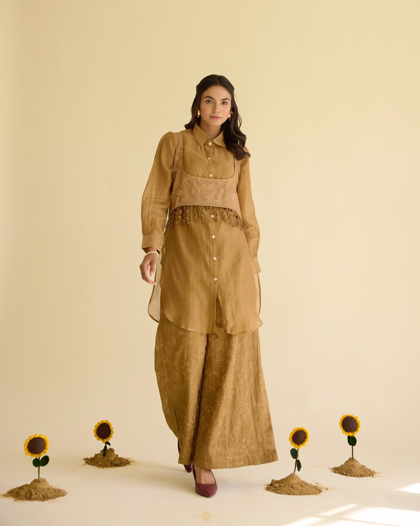 VIVID FLOWER CHILD CORD SET Naaz By Noor