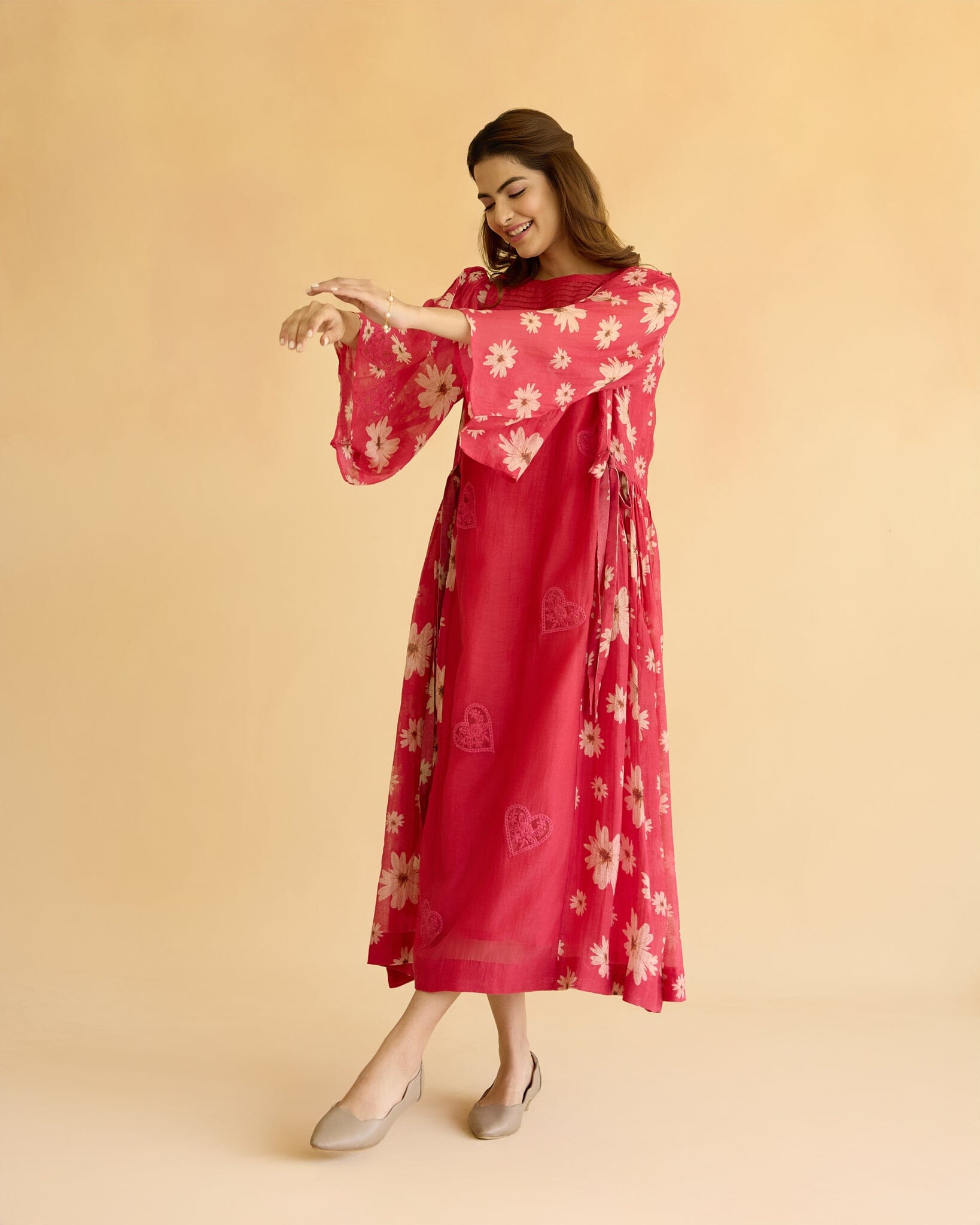 WISE FLOWER CHILD DRESS Naaz By Noor
