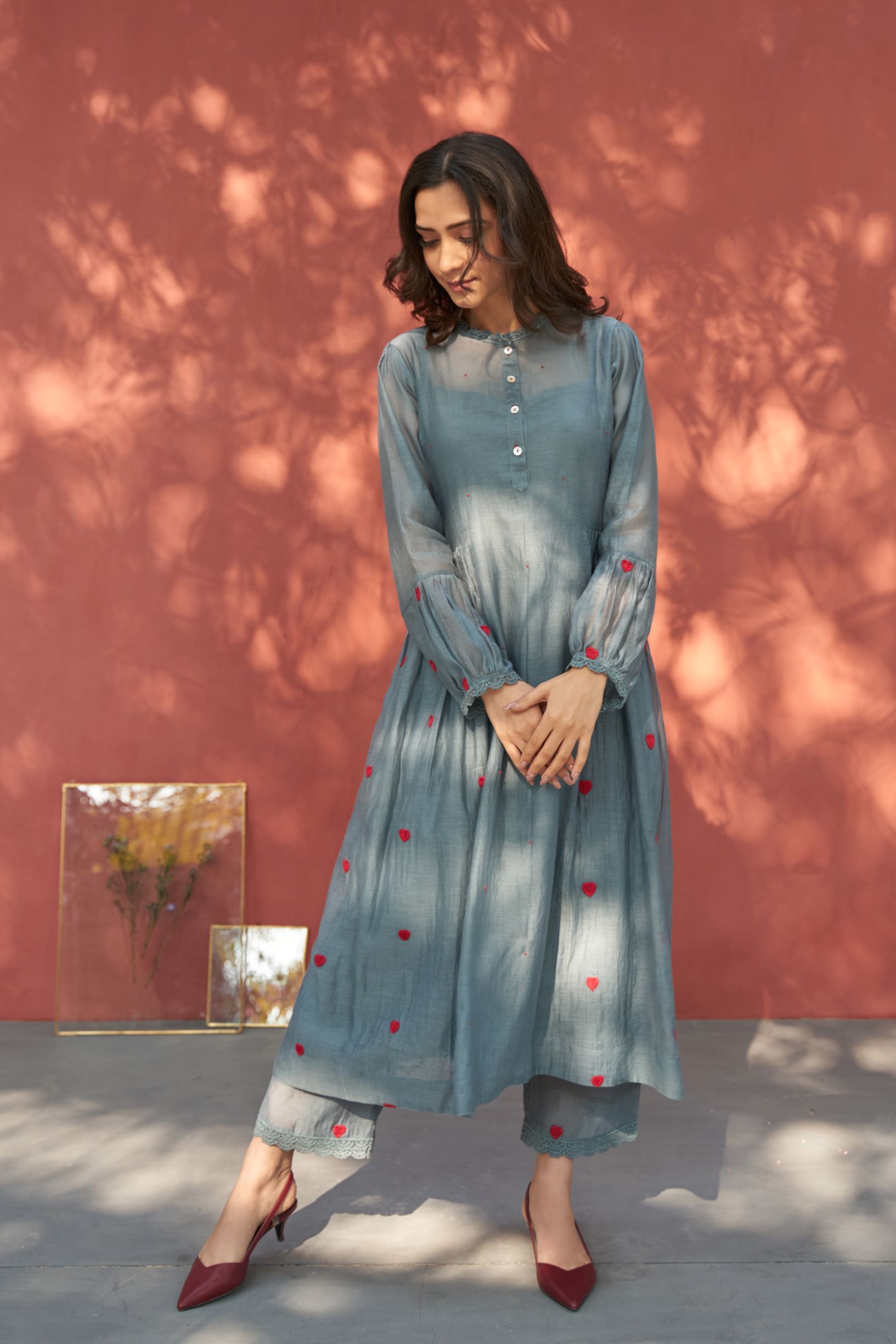 BLUE HEARTS Naaz By Noor
