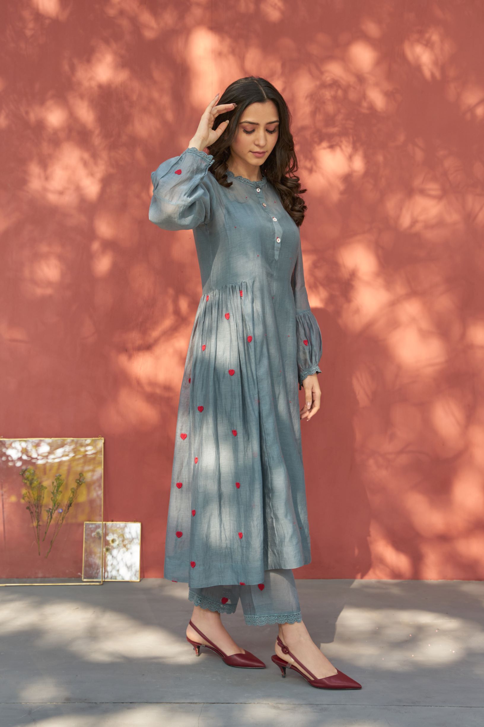 BLUE HEARTS Naaz By Noor
