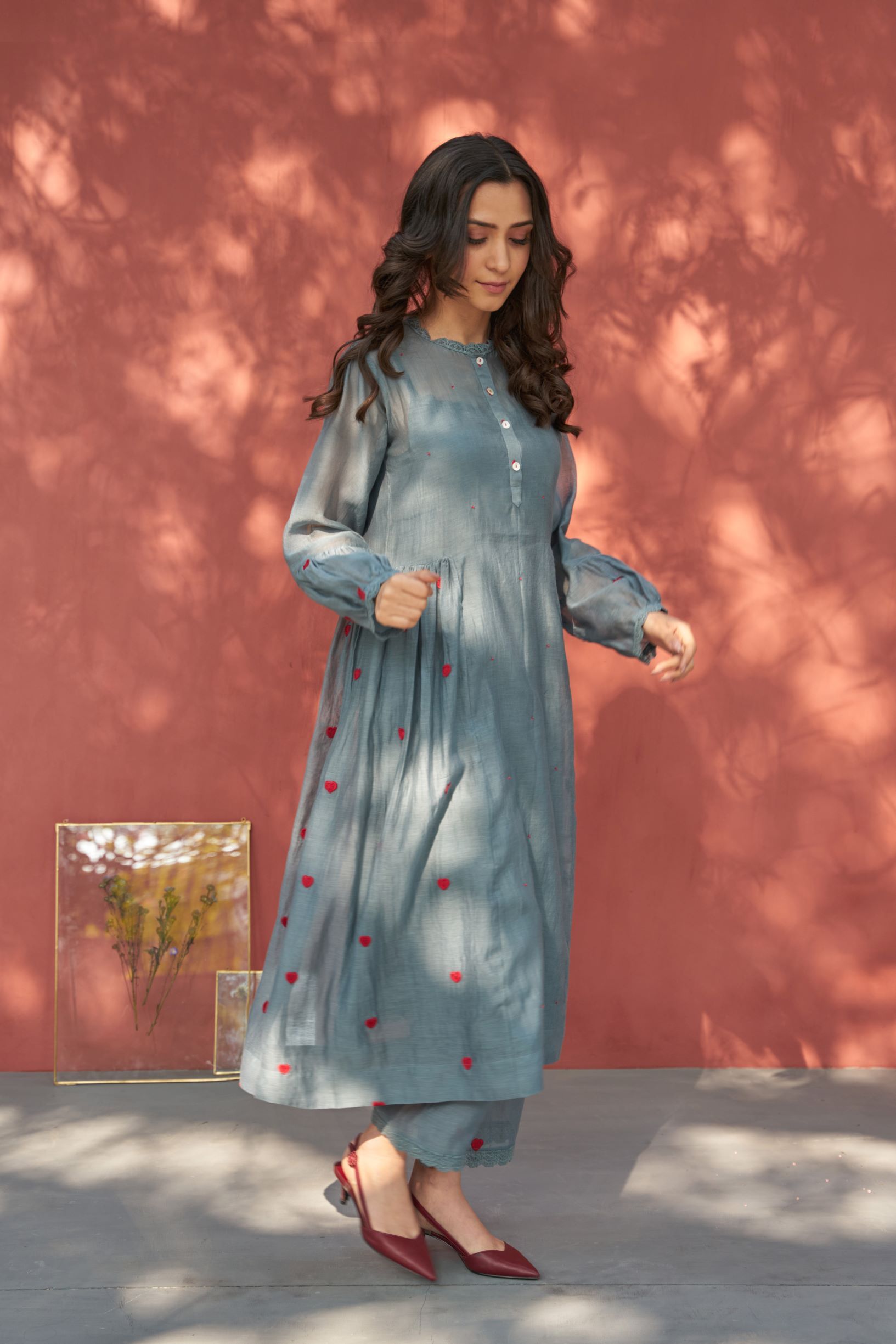 BLUE HEARTS Naaz By Noor