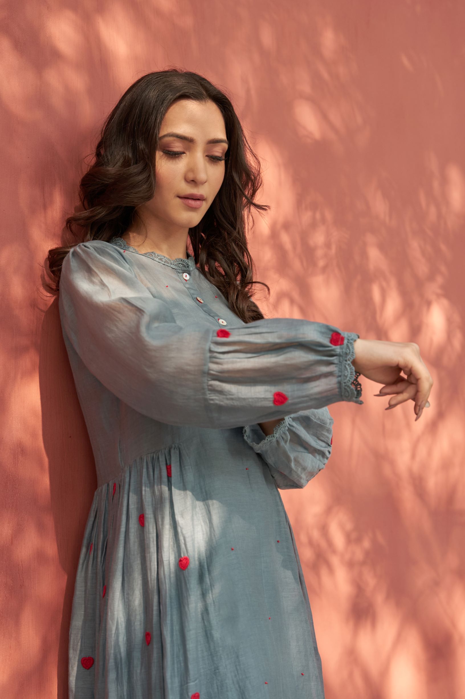 BLUE HEARTS Naaz By Noor