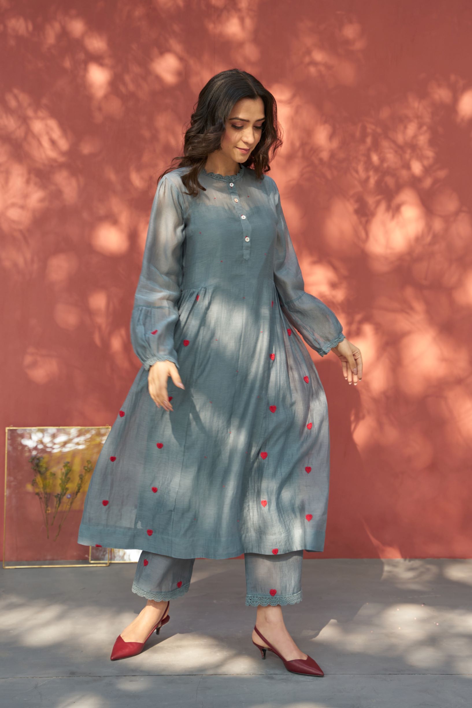 BLUE HEARTS Naaz By Noor