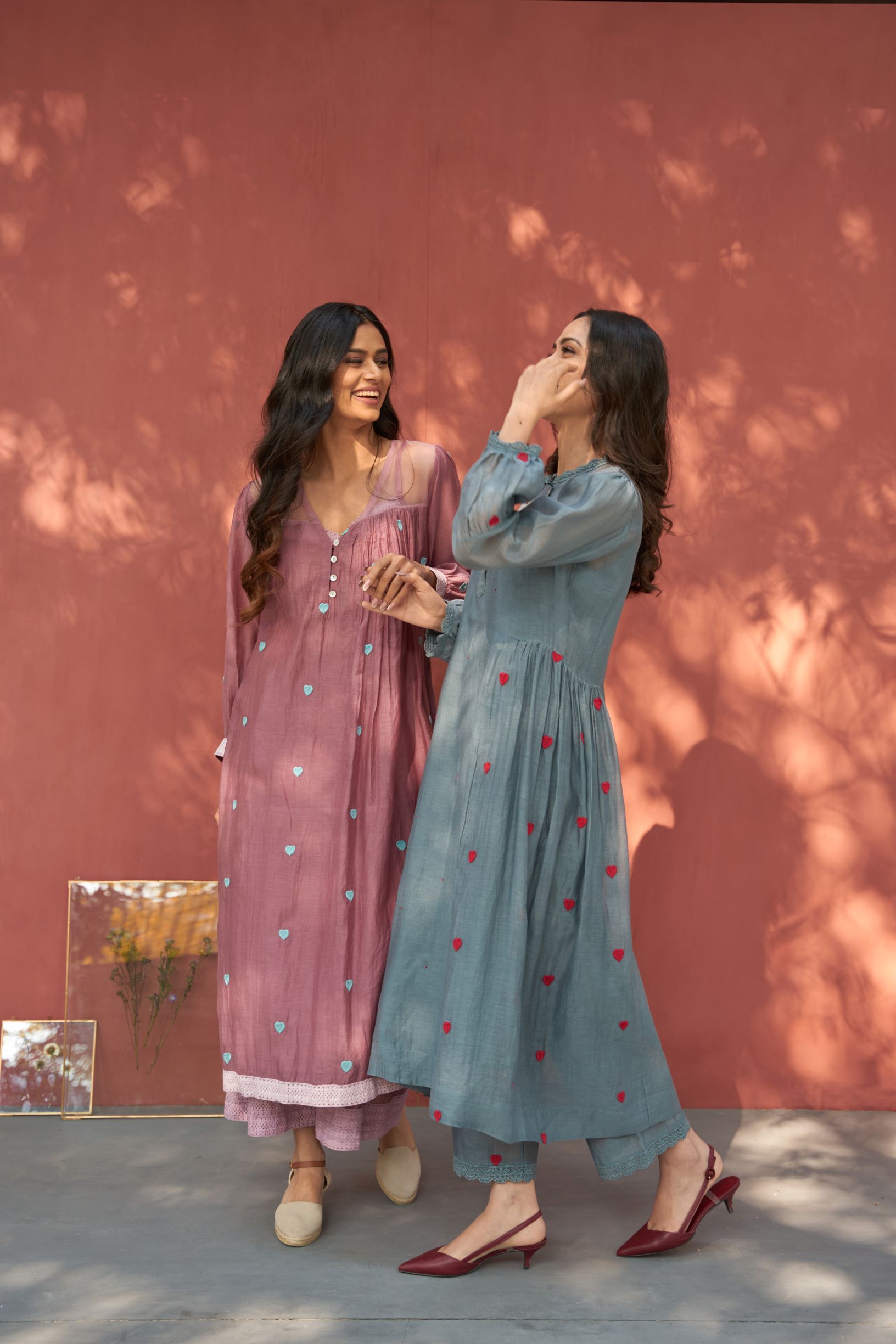 BLUE HEARTS Naaz By Noor