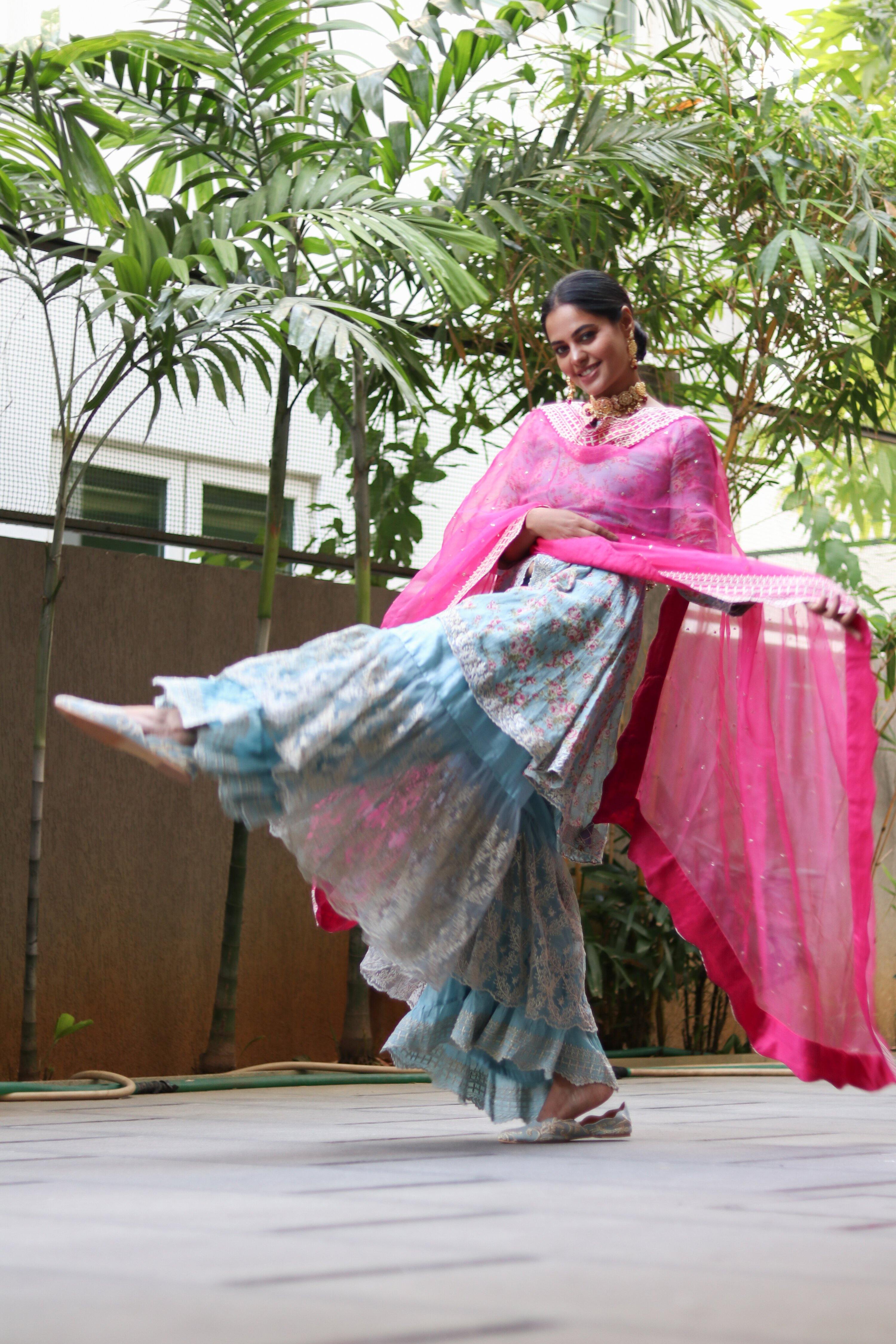 GULbagh- peplum, sharara & dupatta Naaz By Noor