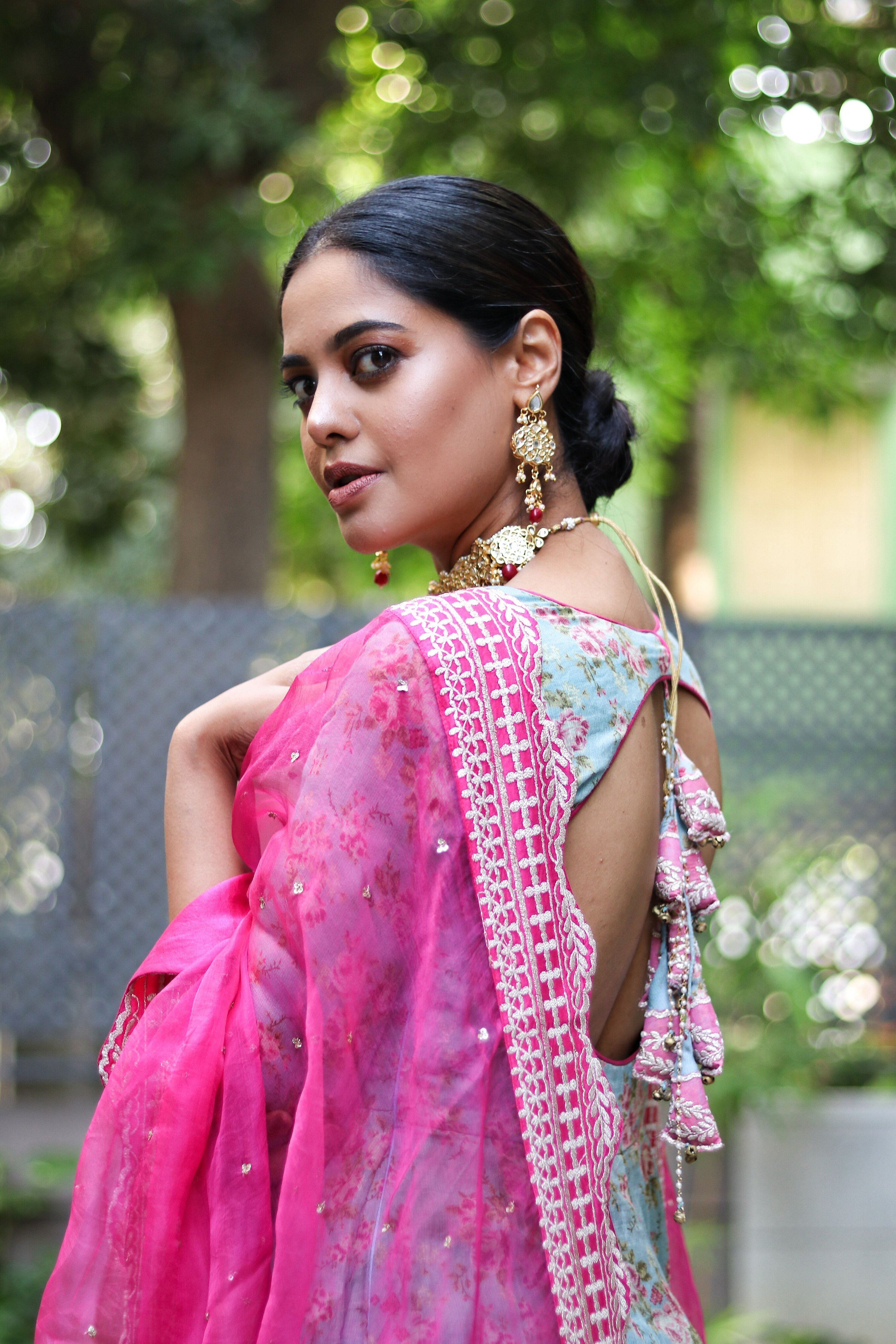 GULbagh- peplum, sharara & dupatta Naaz By Noor