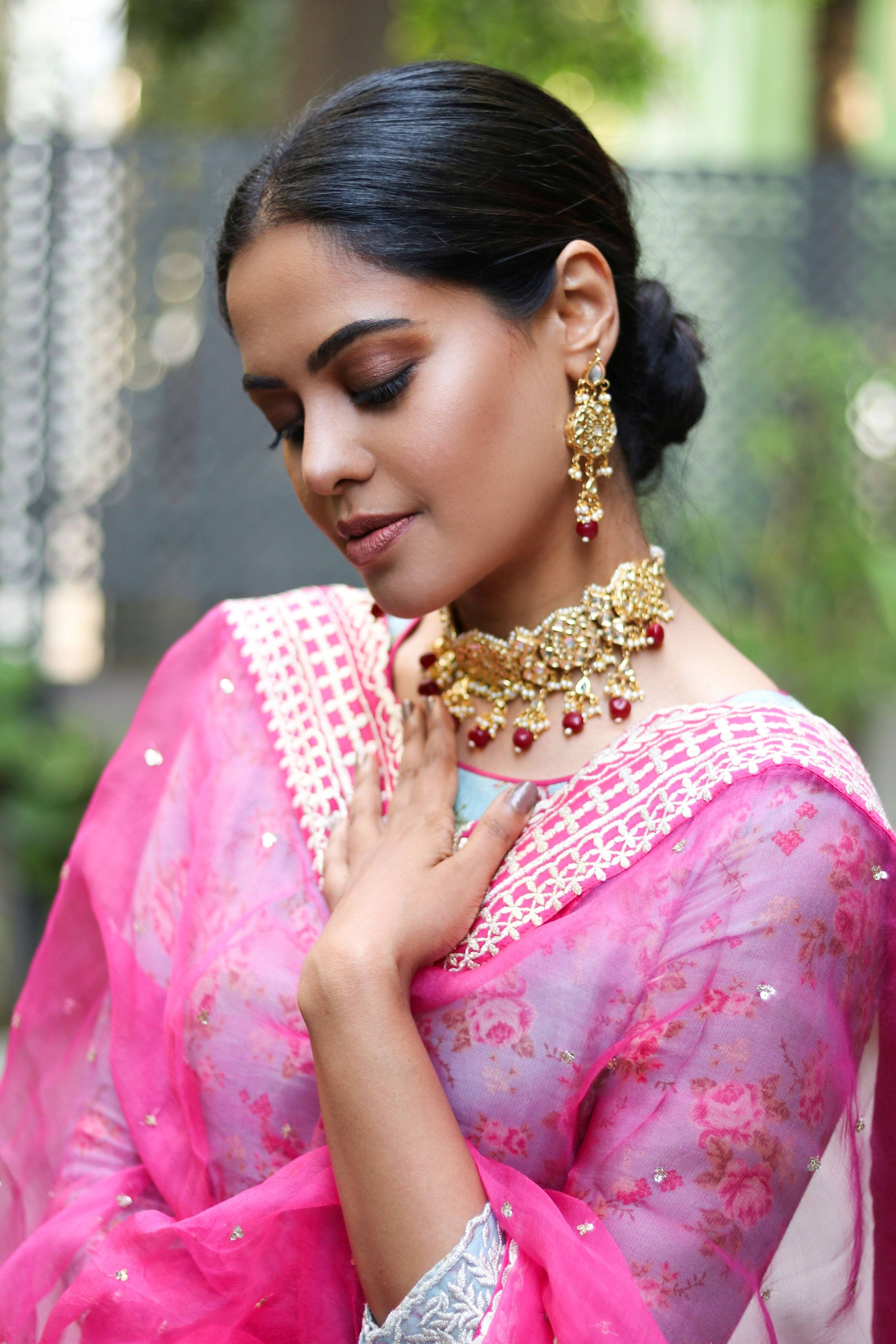 GULbagh- peplum, sharara & dupatta Naaz By Noor