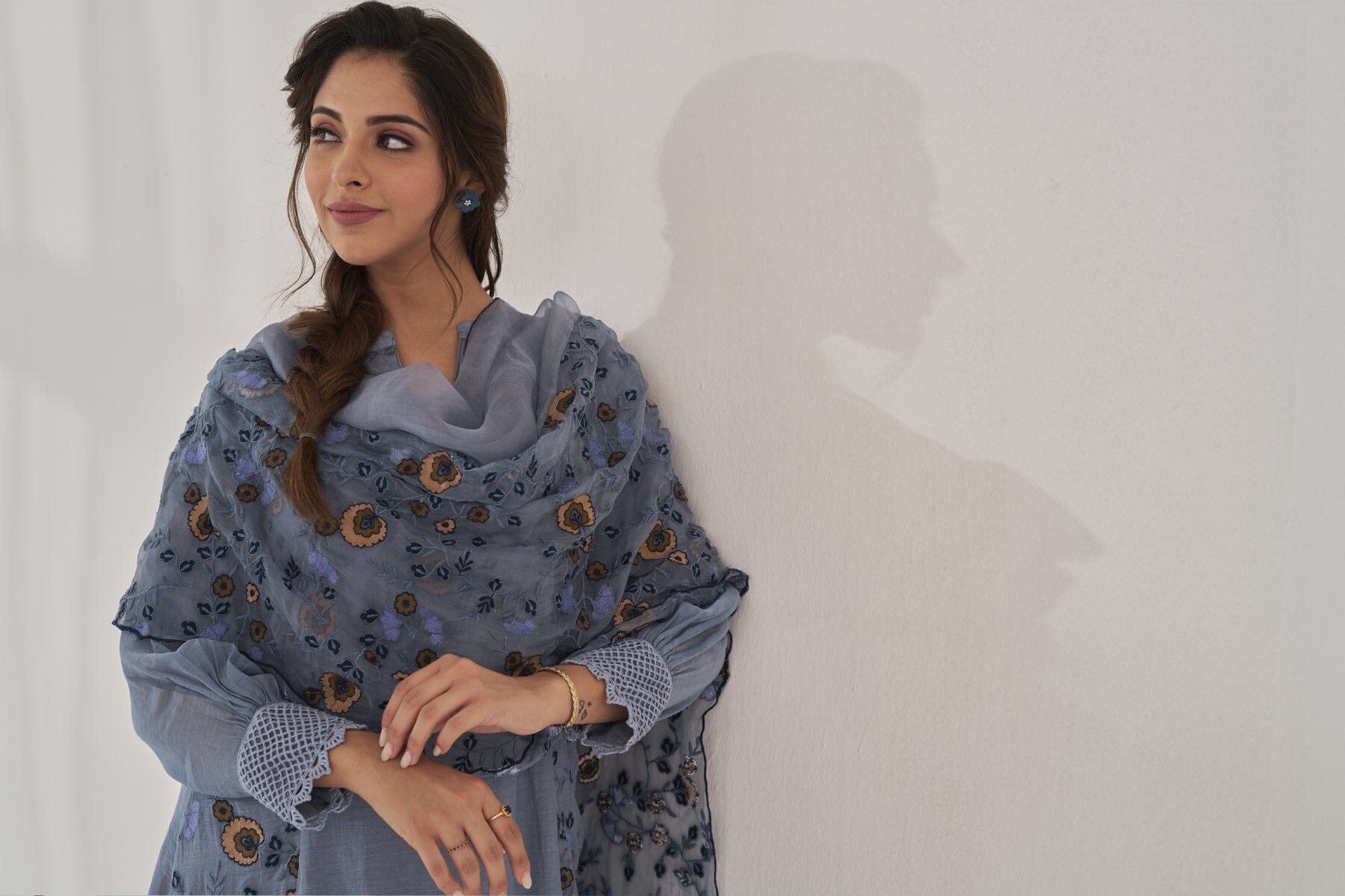 MUSKAAN BAANO-set of 3( kurta, pant & dupatta) Naaz By Noor