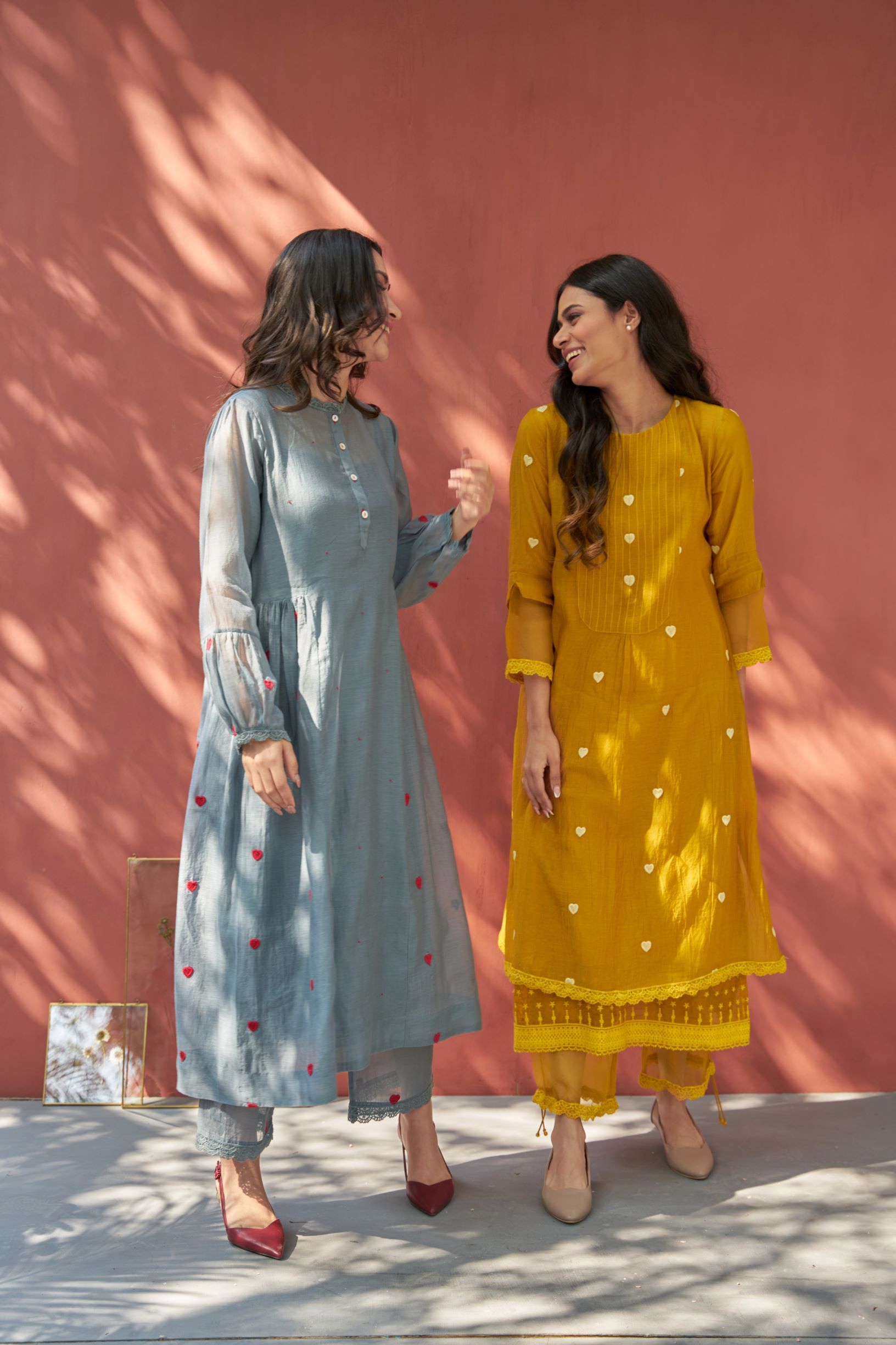 MUSTARD HEARTS Naaz By Noor