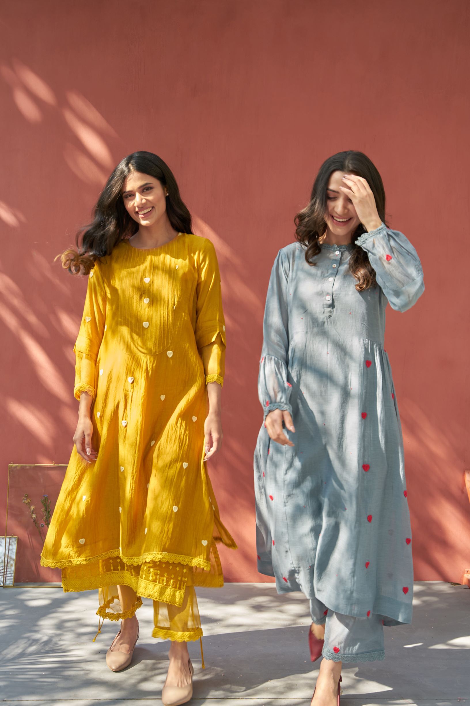 MUSTARD HEARTS Naaz By Noor