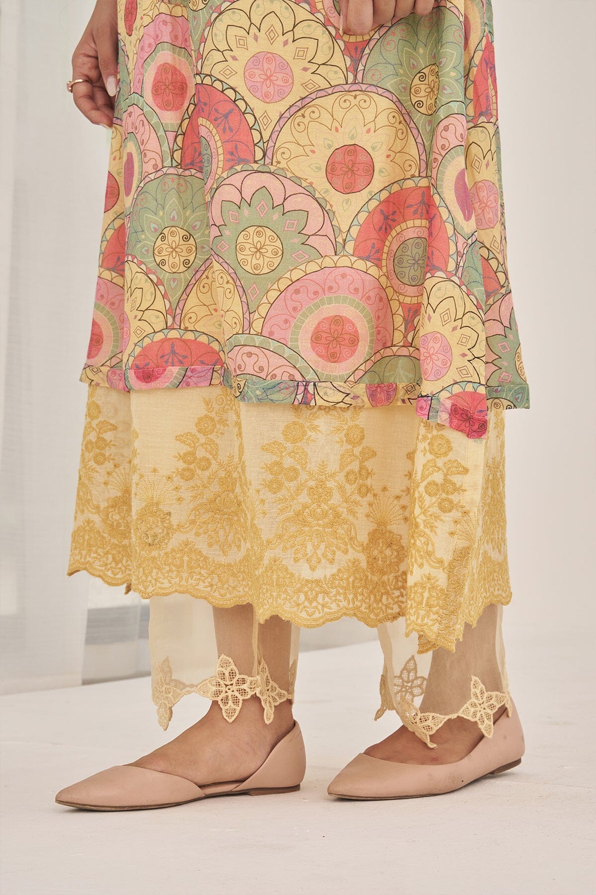 NOOR BAANO-set of 3(kurta, pant & dupatta) Naaz By Noor