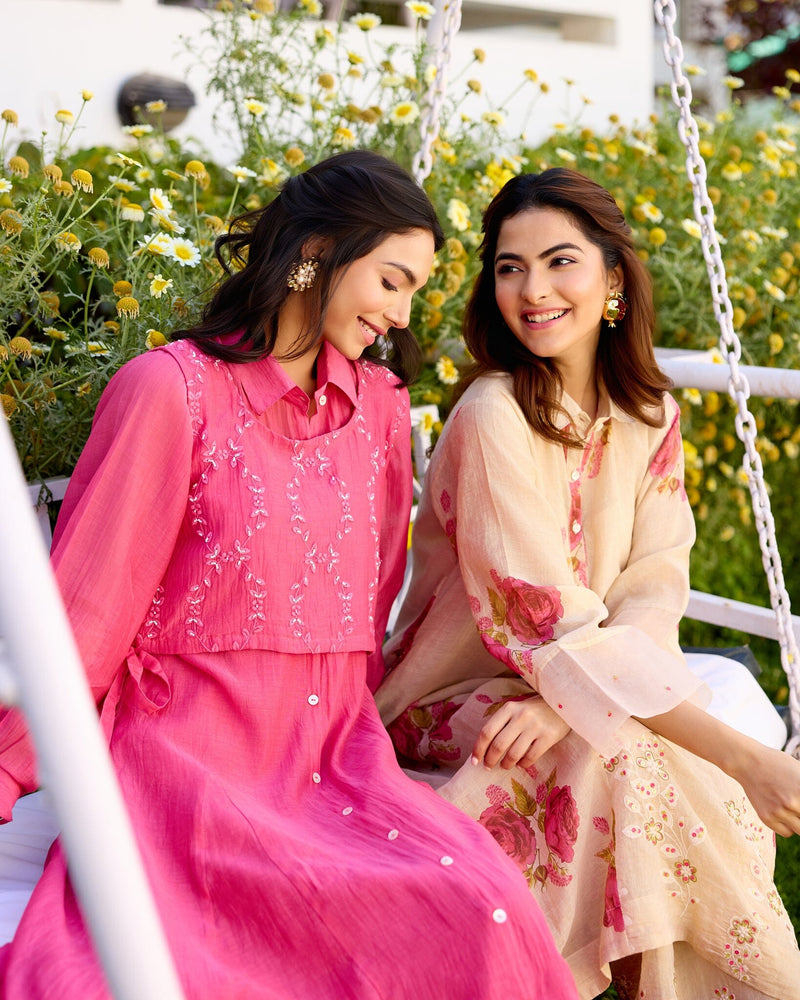 CALM FLOWER CHILD DRESS Naaz By Noor 