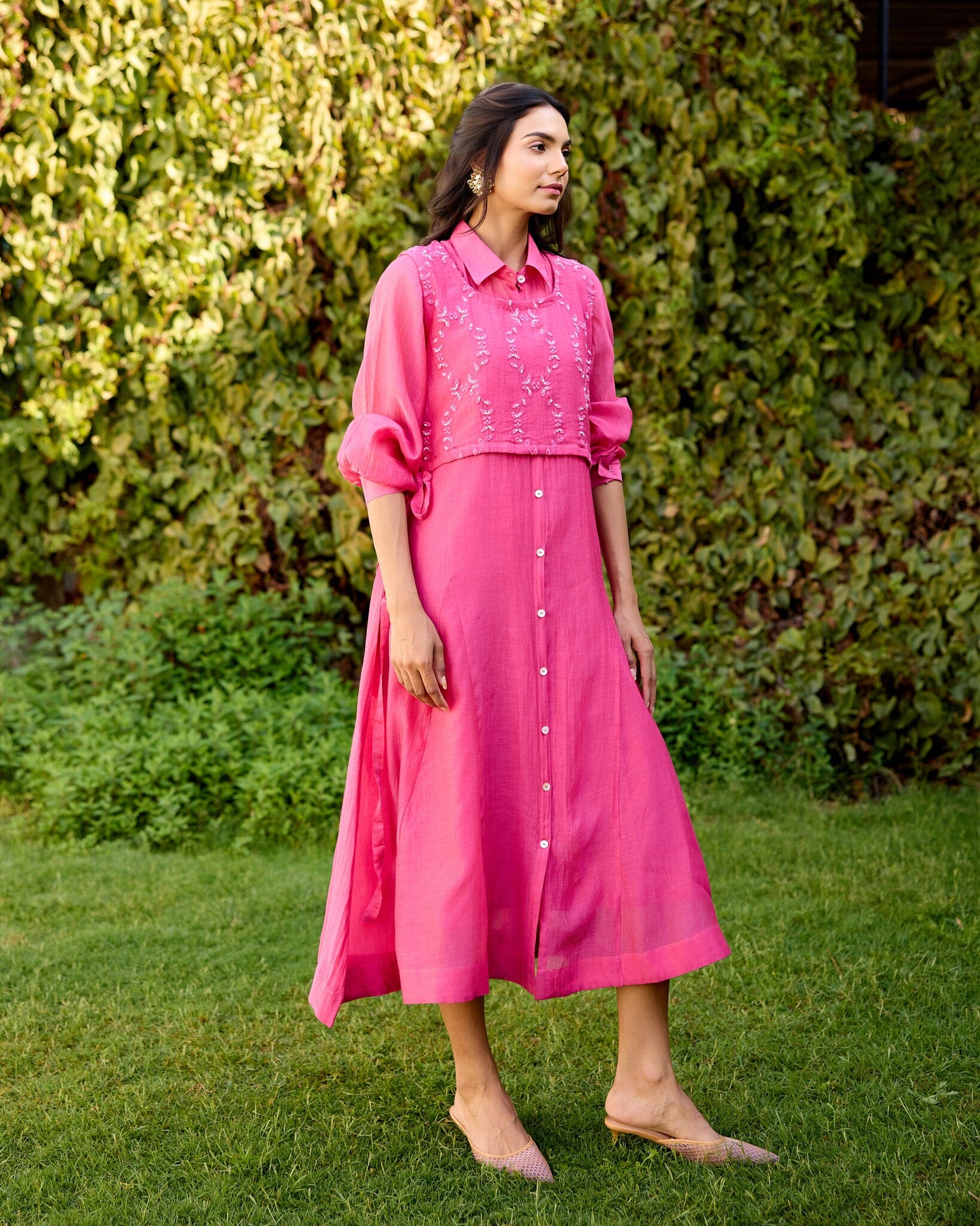 CALM FLOWER CHILD DRESS Naaz By Noor 