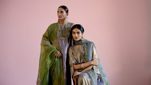 JOR BAAGH LIVID- SET OF 3 ( kurta,pant & dupatta) Naaz By Noor 