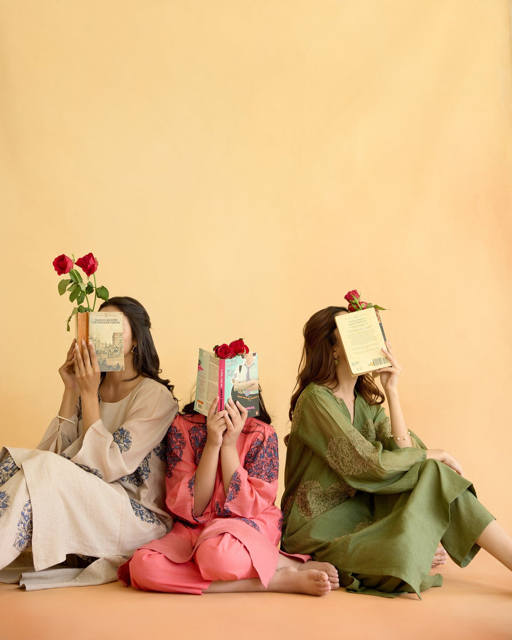 POWERFUL FLOWER CHILD CORD-SET Naaz By Noor 