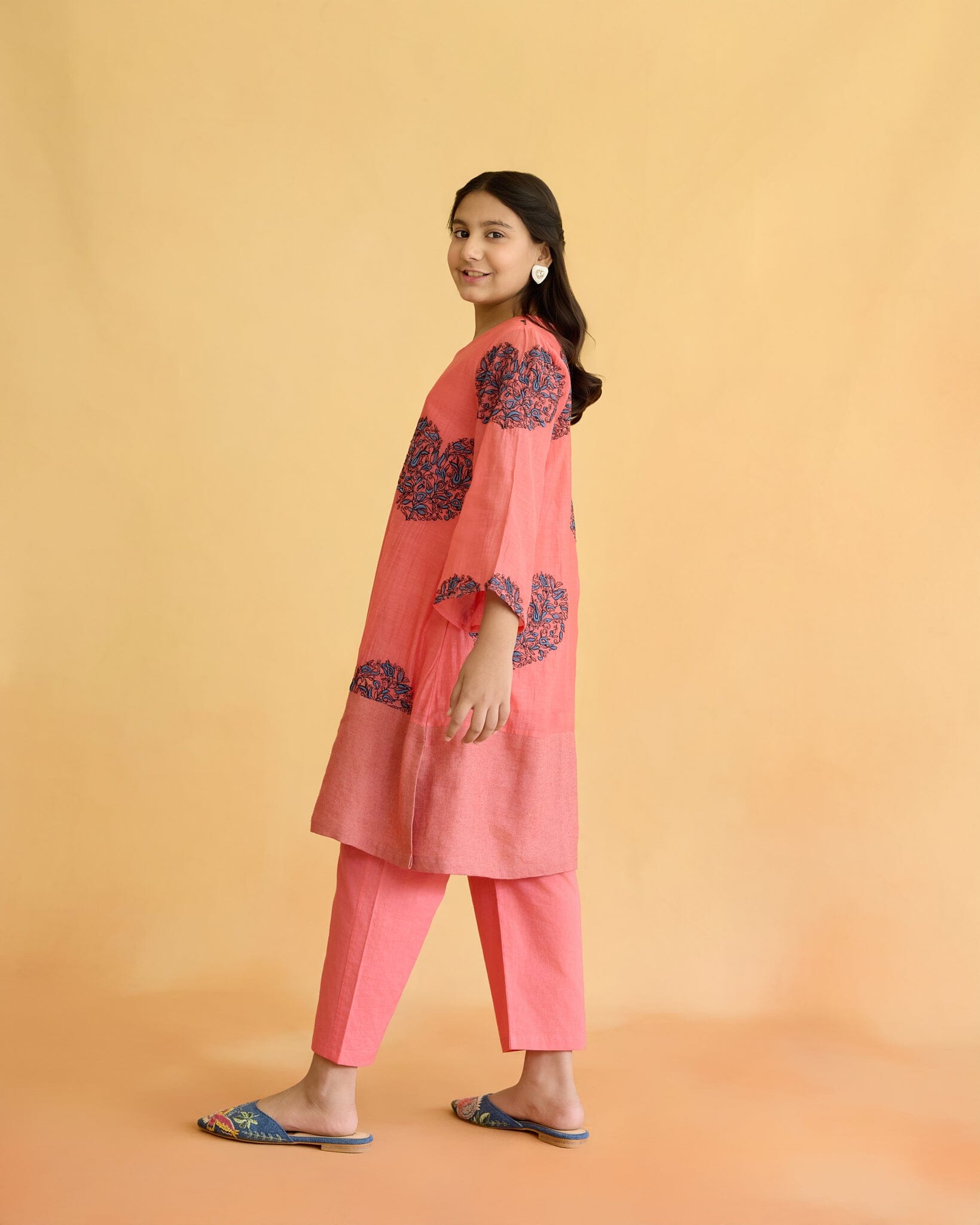 SINGING FLOWER CHILD CORD-SET KIDS Naaz By Noor 