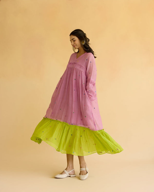 STRONG FLOWER CHILD DRESS Naaz By Noor 