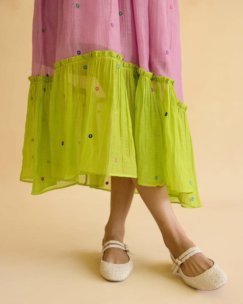 STRONG FLOWER CHILD DRESS Naaz By Noor 