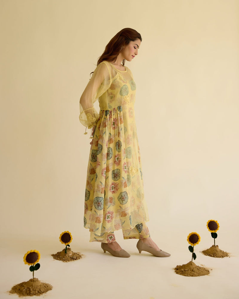 SWEET FLOWER CHILD CORD-SET Naaz By Noor 