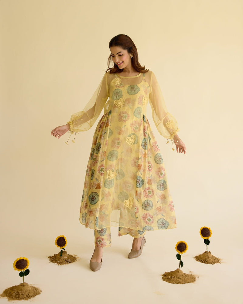 SWEET FLOWER CHILD CORD-SET Naaz By Noor 