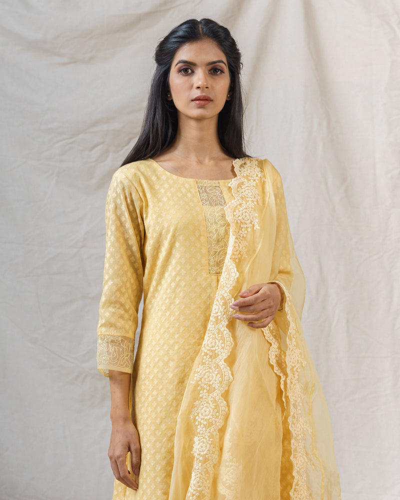 IRIS YELLOW ENSEMBLE - Naaz By Noor