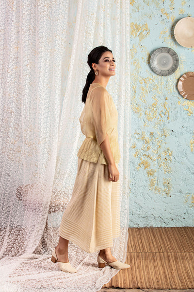 Lemon Yellow Jumpsuit - Naaz By Noor