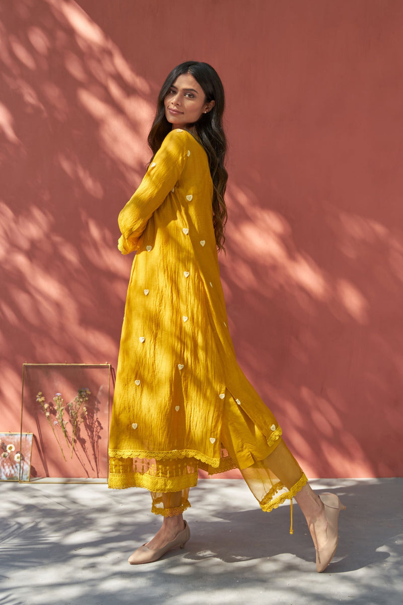 MUSTARD HEARTS Naaz By Noor 