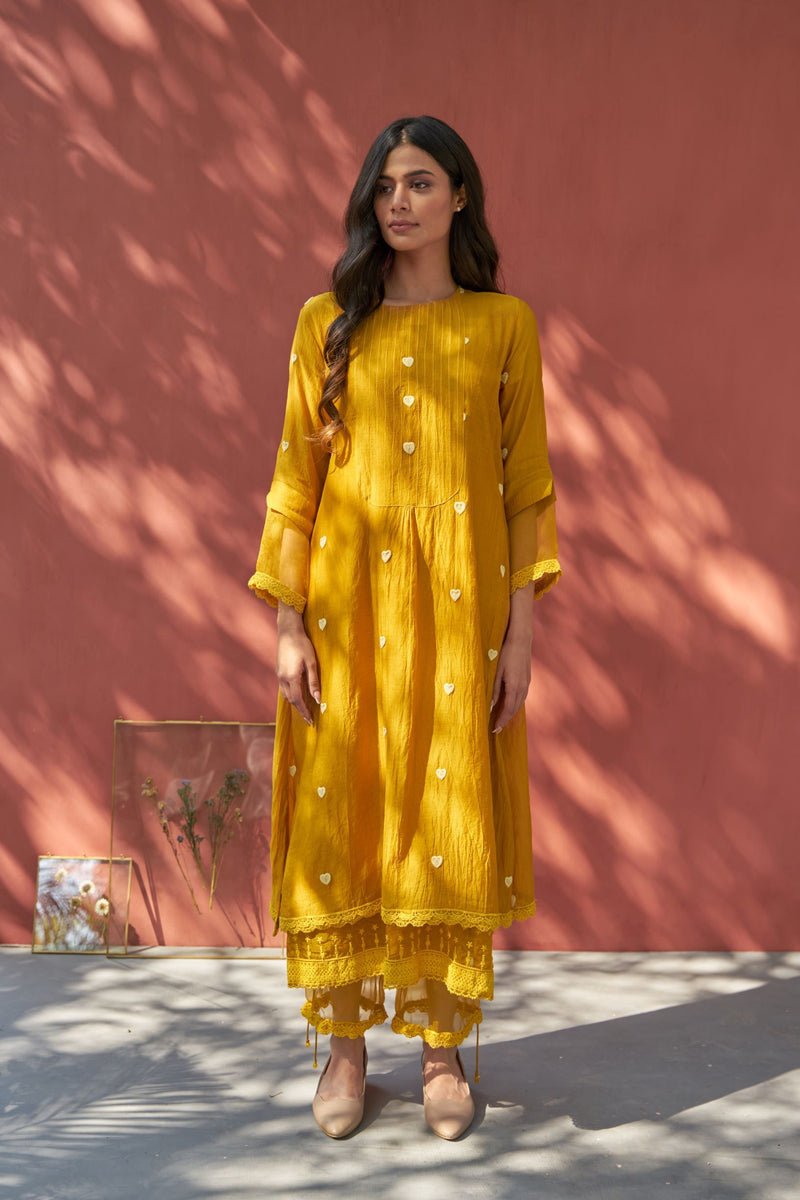 MUSTARD HEARTS Naaz By Noor 