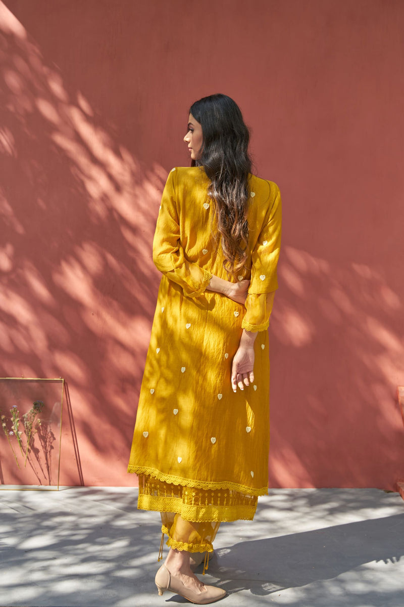 MUSTARD HEARTS Naaz By Noor 