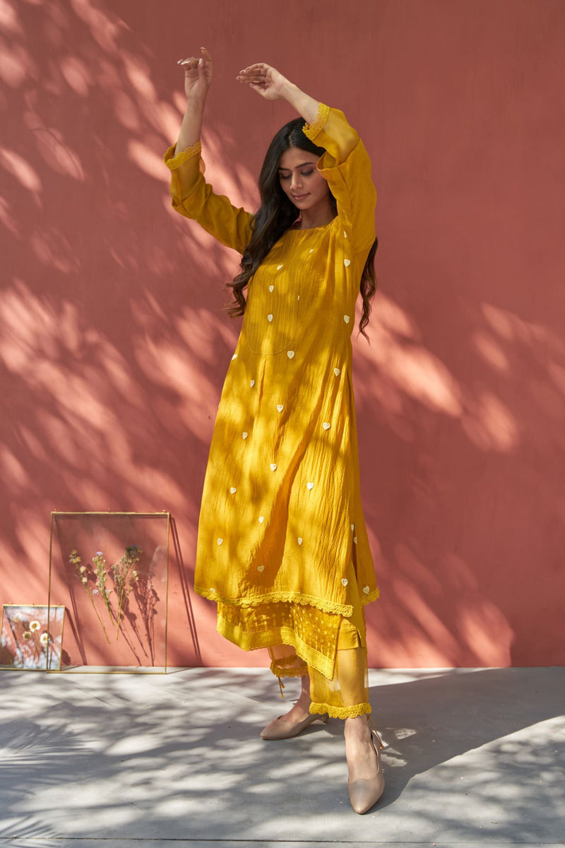 MUSTARD HEARTS Naaz By Noor 