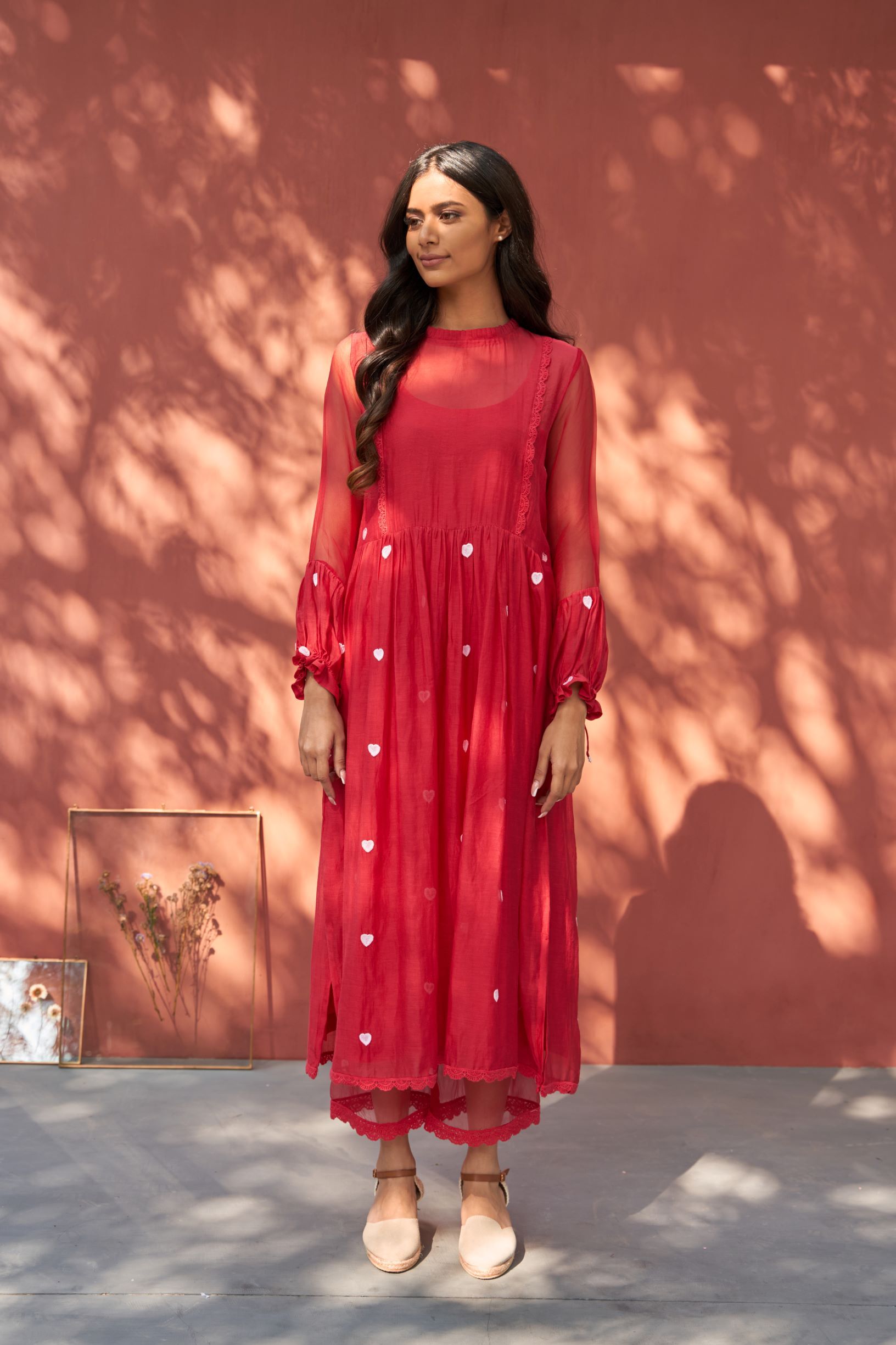 RED Naaz By Noor 