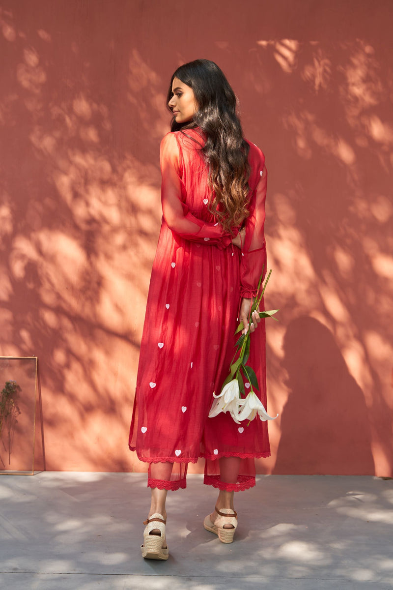 RED Naaz By Noor 