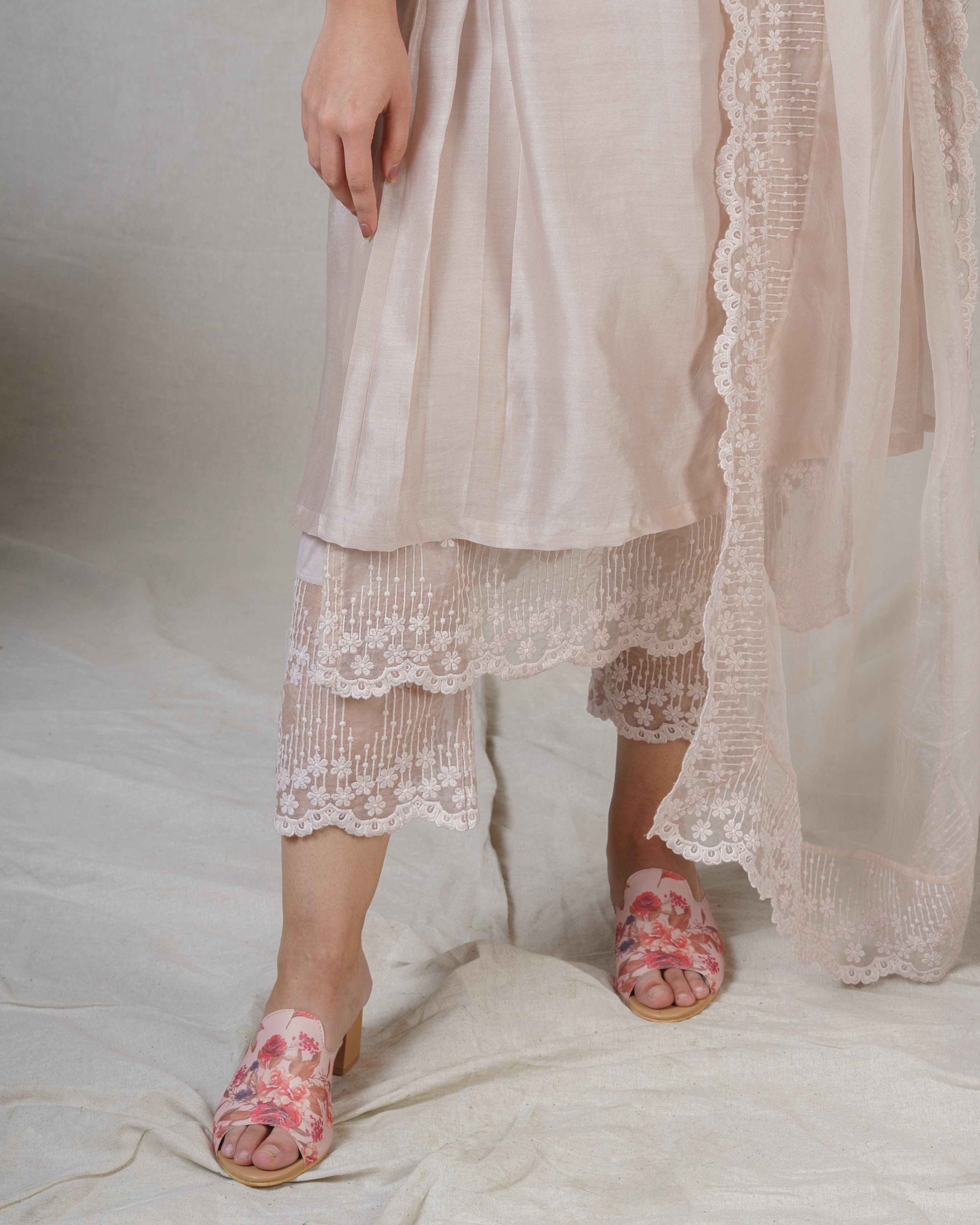 Spray Rose ensemble ( without dupatta ) - Naaz By Noor