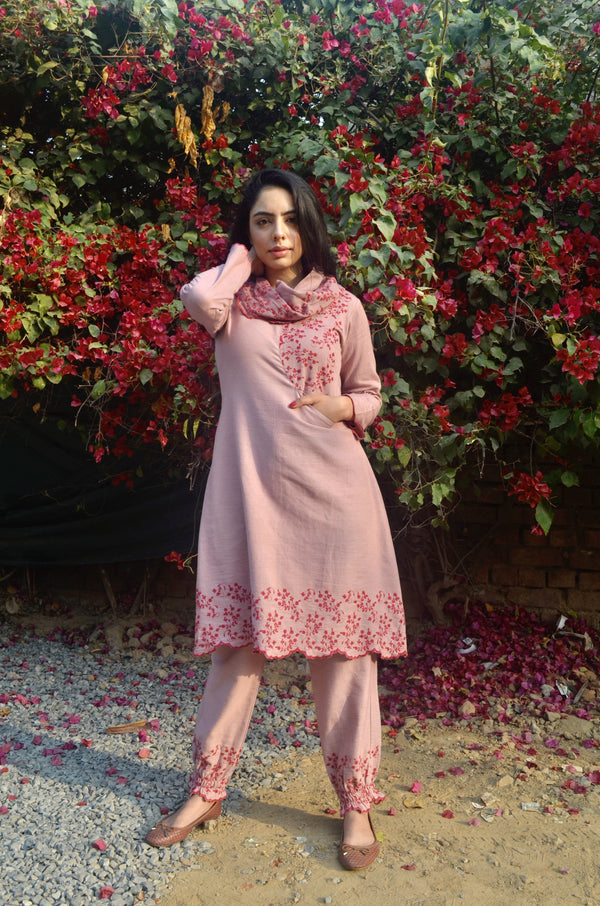 subah- blush pink Naaz By Noor 