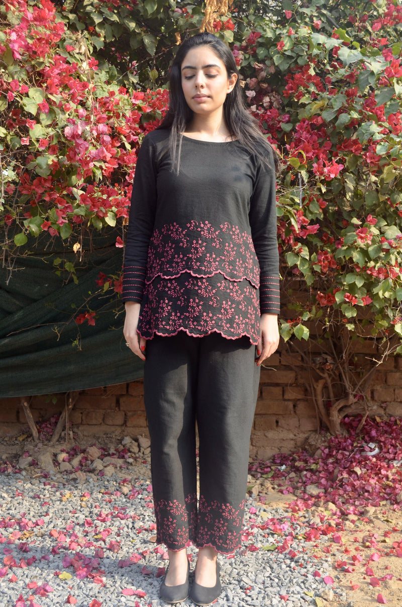 subah- classic black Naaz By Noor 