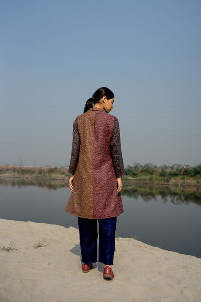 SUBAH COAT SET- SET OF 3 Naaz By Noor 