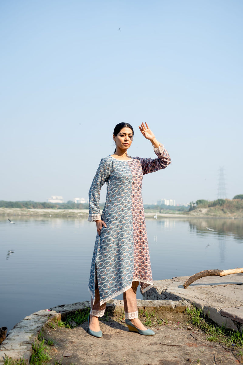 SUBAH HALF & HALF- SET OF 3 Naaz By Noor 